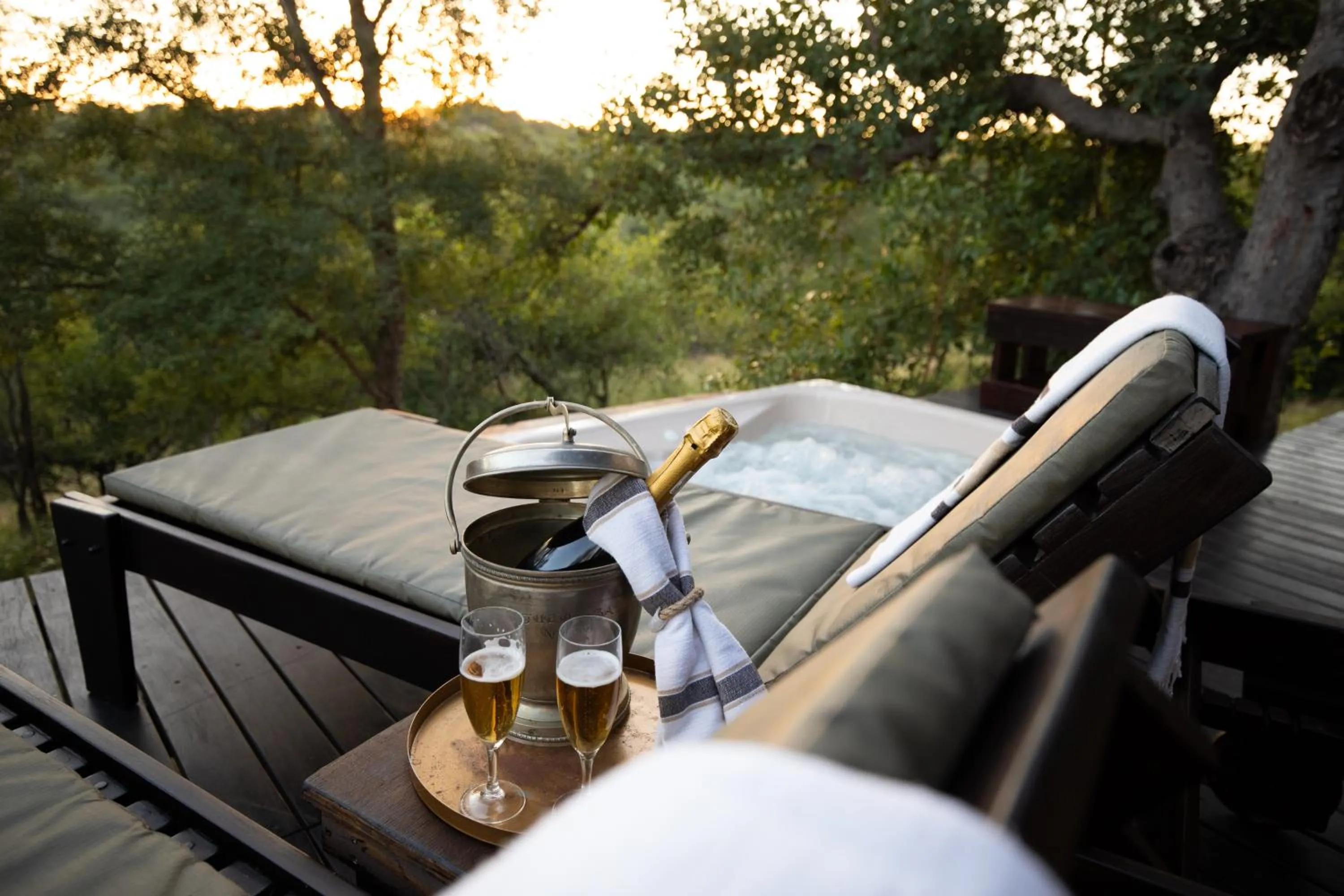 Patio in Parsons Hilltop Safari Camp