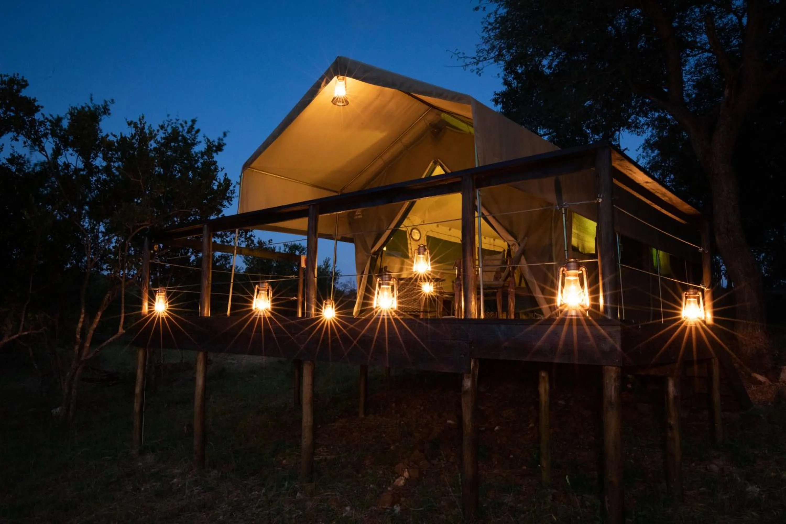 Bedroom in Parsons Hilltop Safari Camp