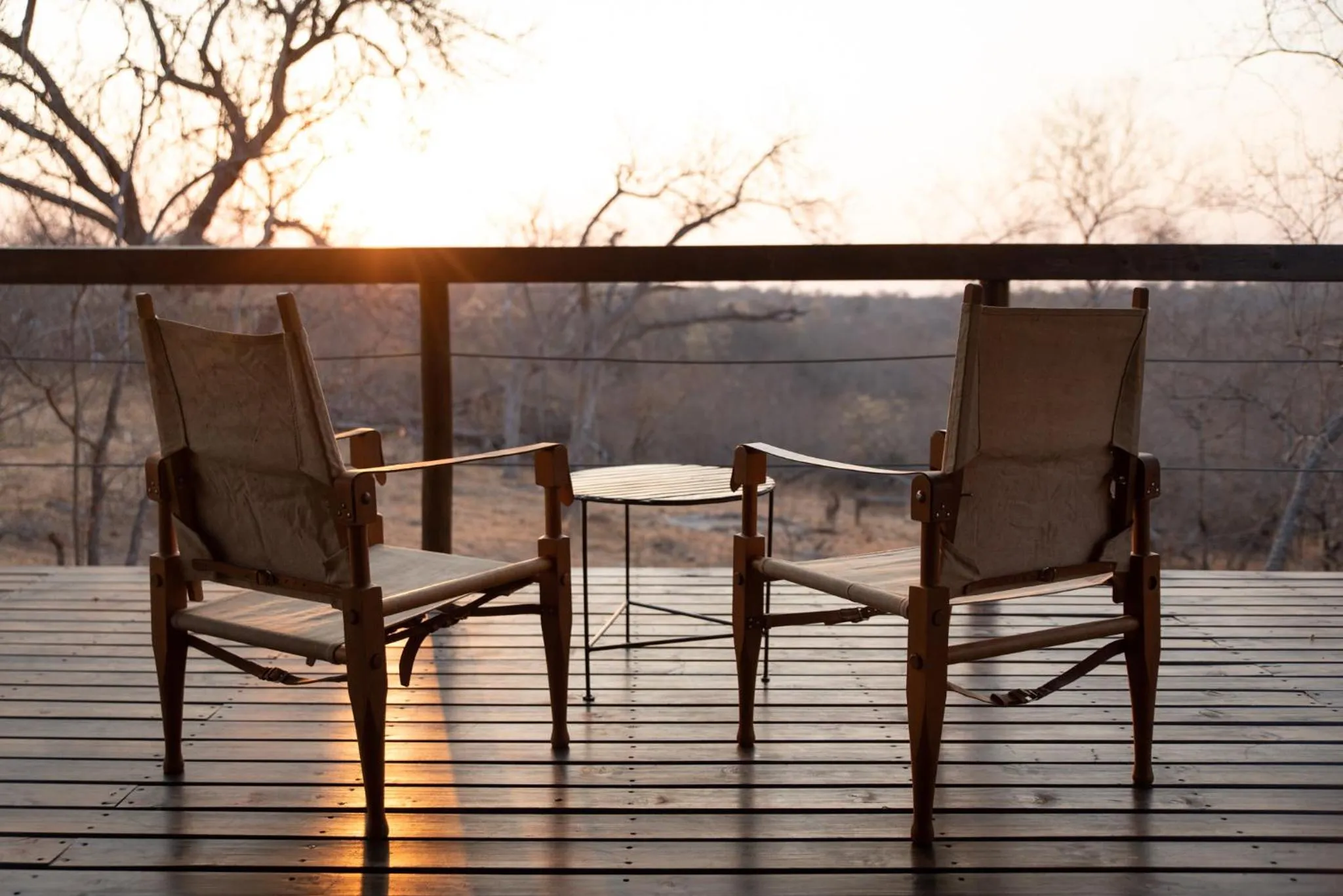 Patio in Parsons Hilltop Safari Camp