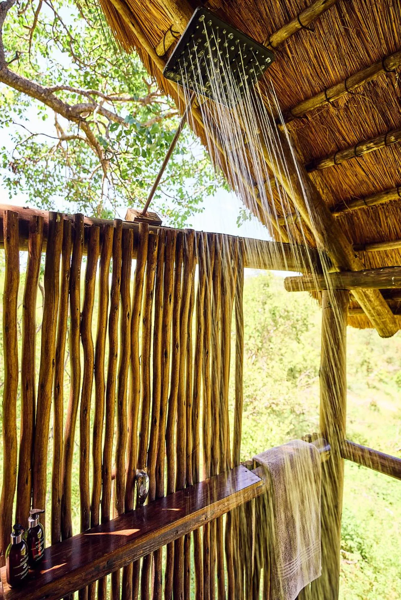 Shower in Parsons Hilltop Safari Camp