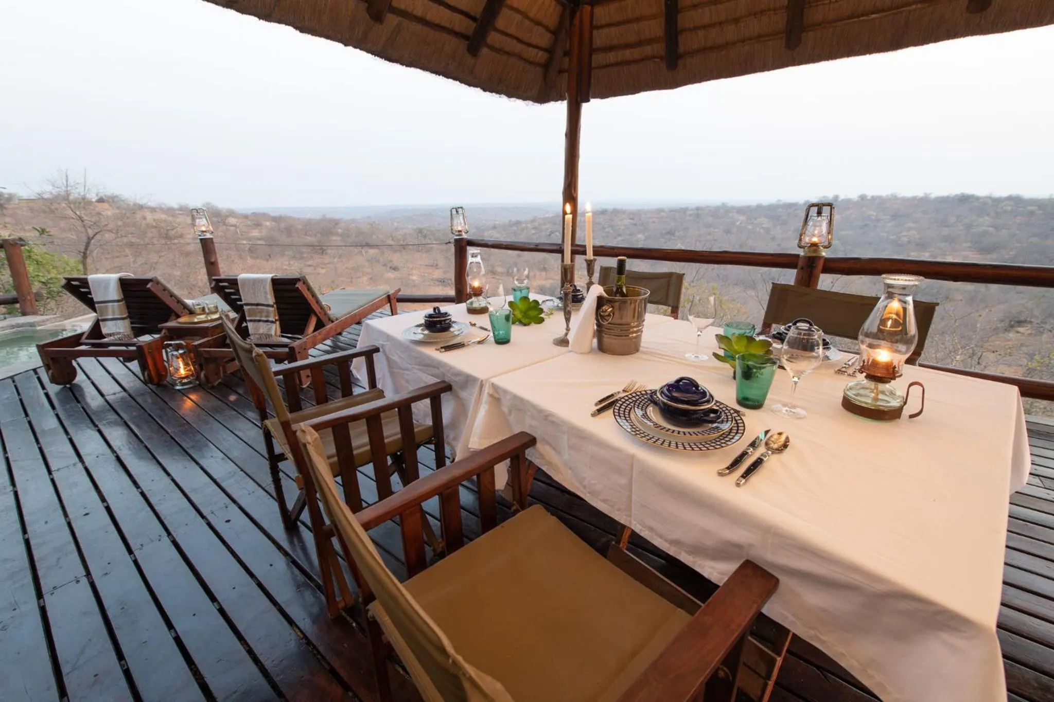 Restaurant/places to eat in Parsons Hilltop Safari Camp
