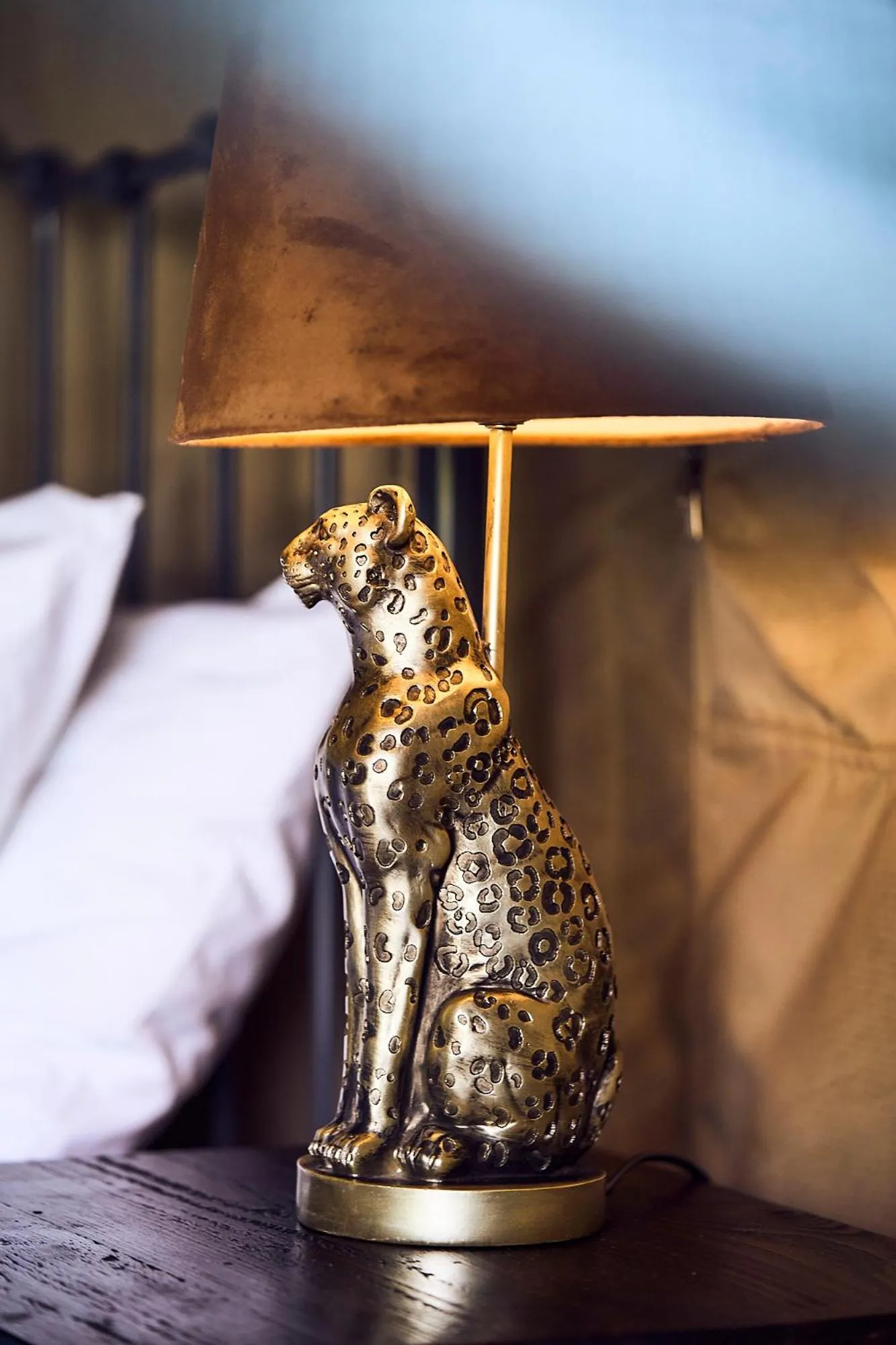 Decorative detail, Bed in Parsons Hilltop Safari Camp