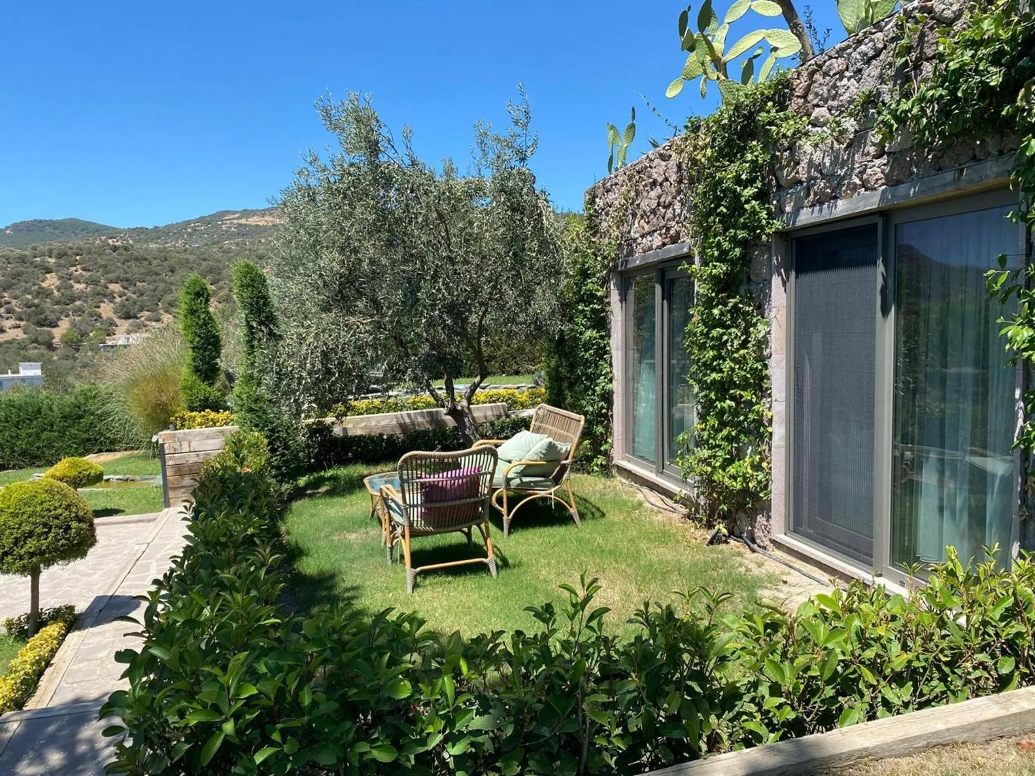 Natural landscape in Assos Longevity Hotel