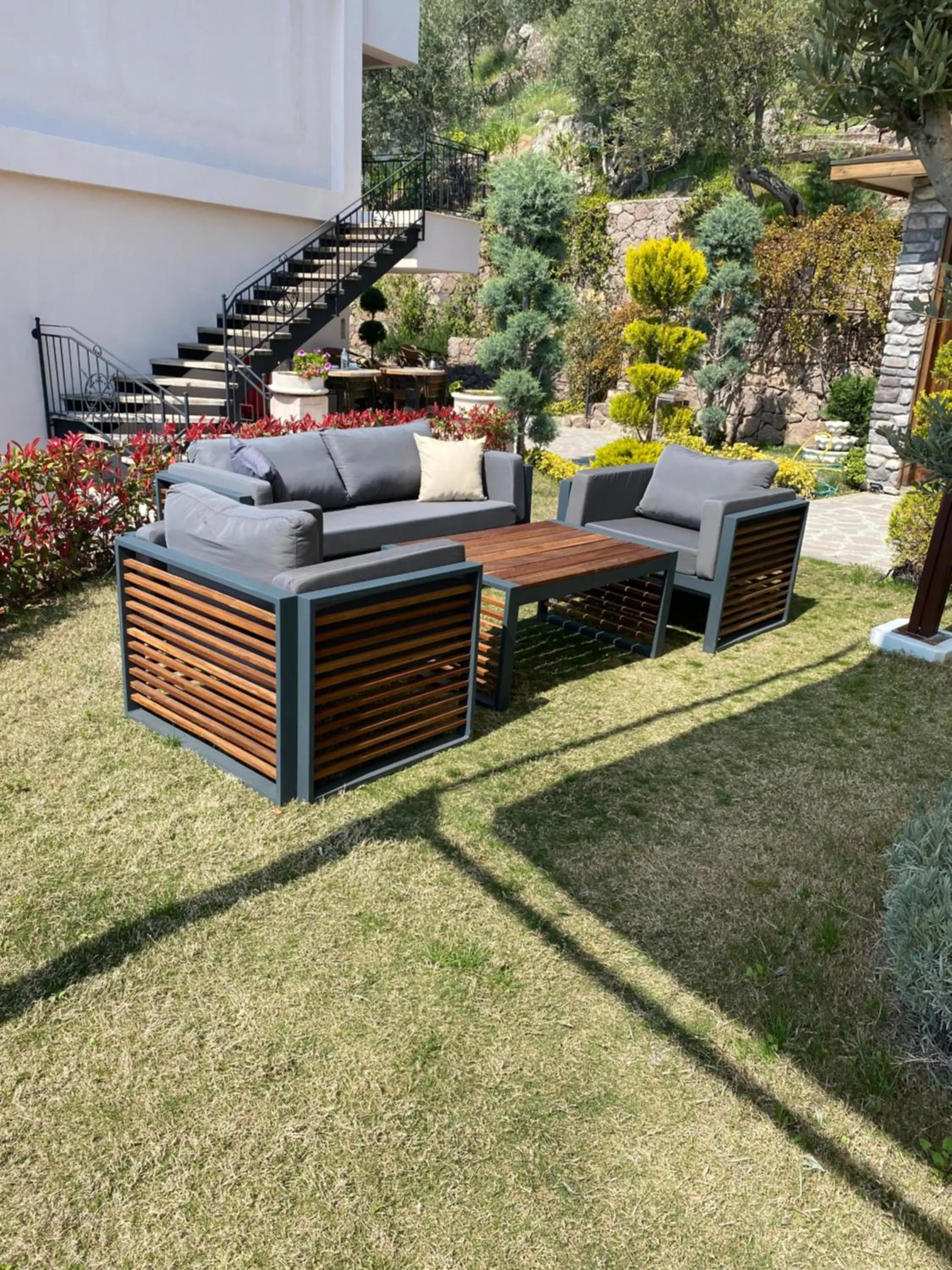 Garden in Assos Longevity Hotel