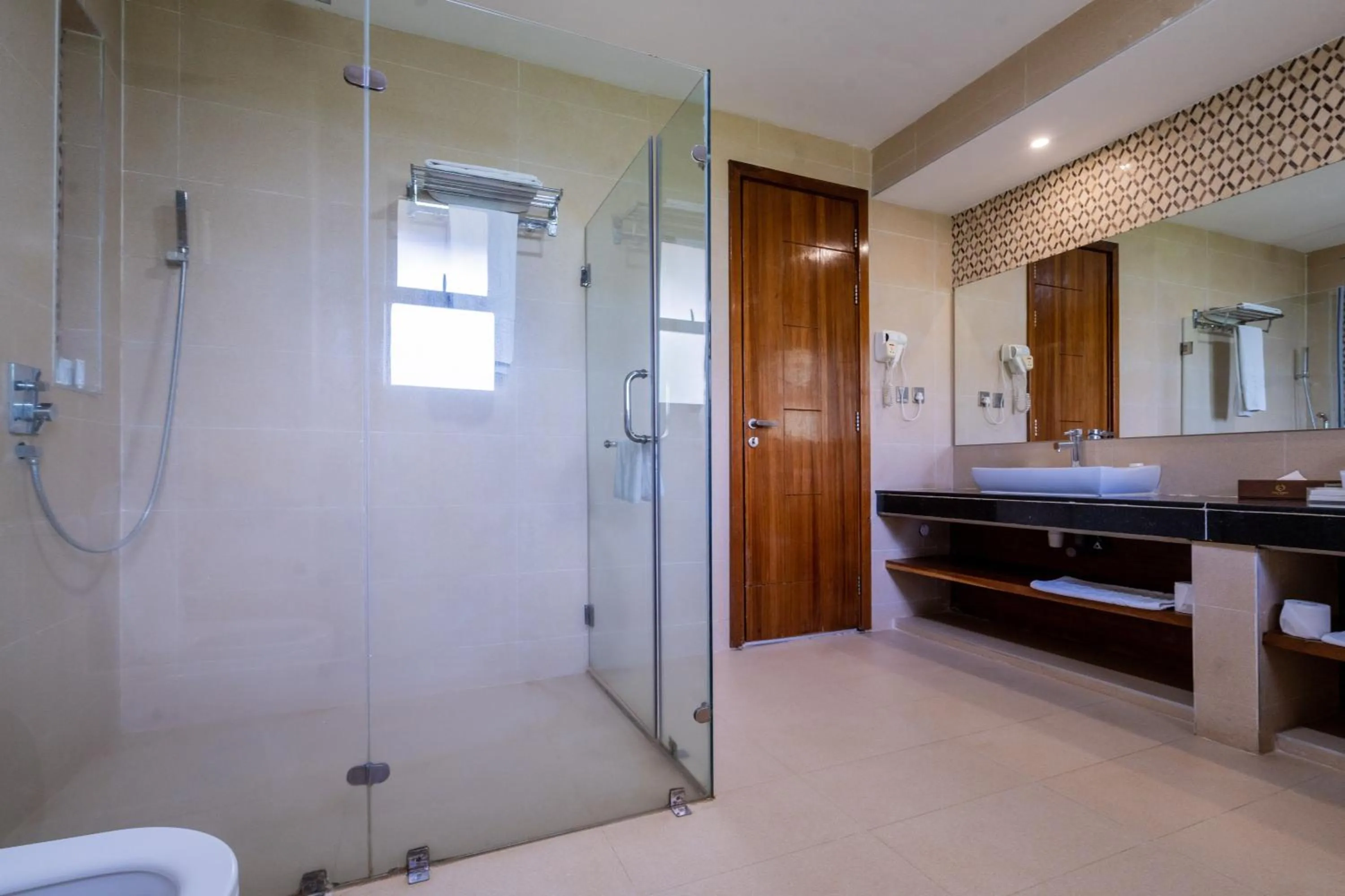 Shower in Ciala Resort Hotels In Kisumu
