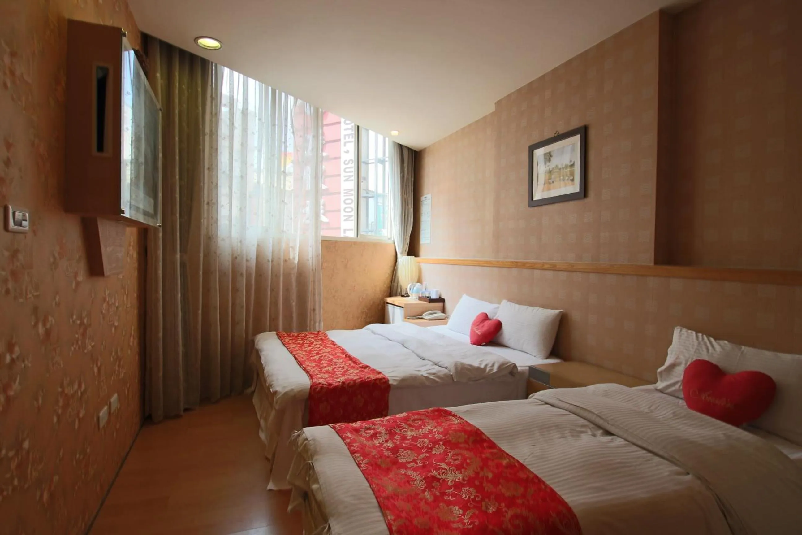 Day, Bed in Tanxiang Resort Hotel Sun Moon Lake Harbour - Sun Moon Lake Pier