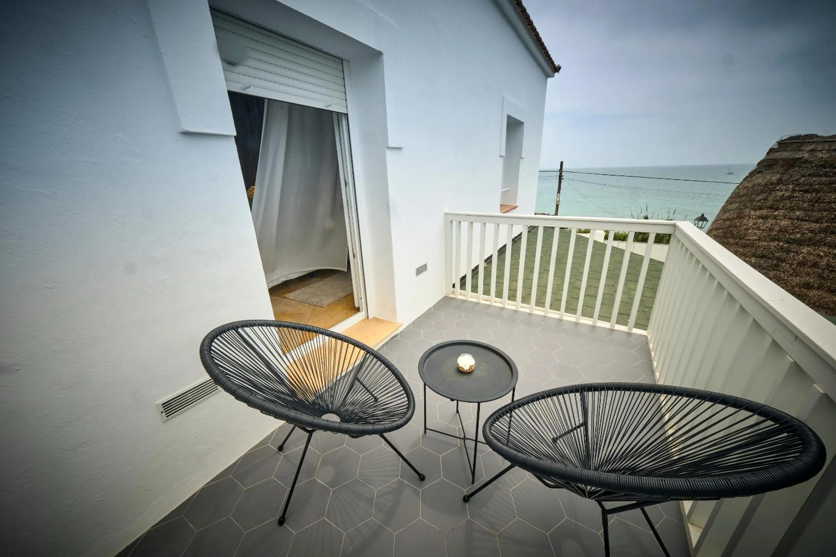 Balcony/Terrace in Labreña Hotel