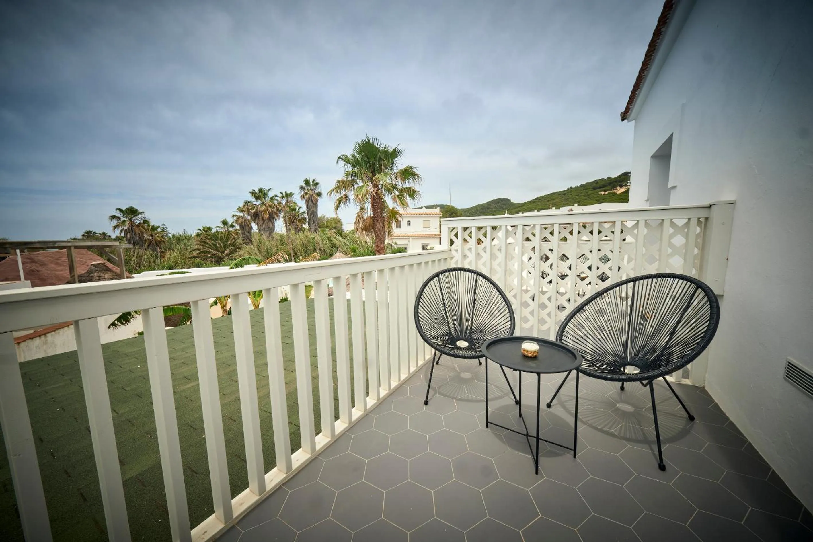Balcony/Terrace in Labreña Hotel