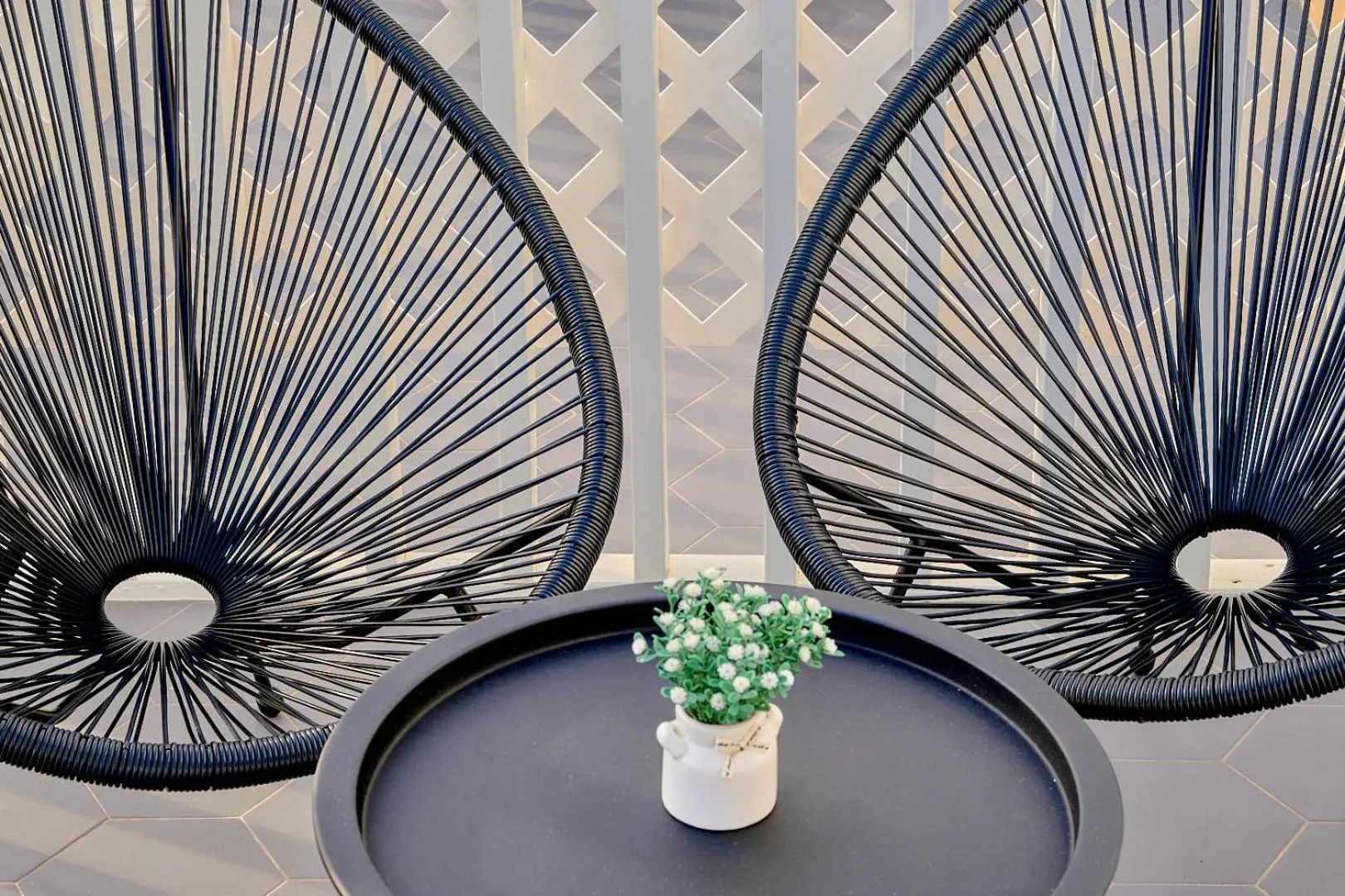 Balcony/Terrace in Labreña Hotel