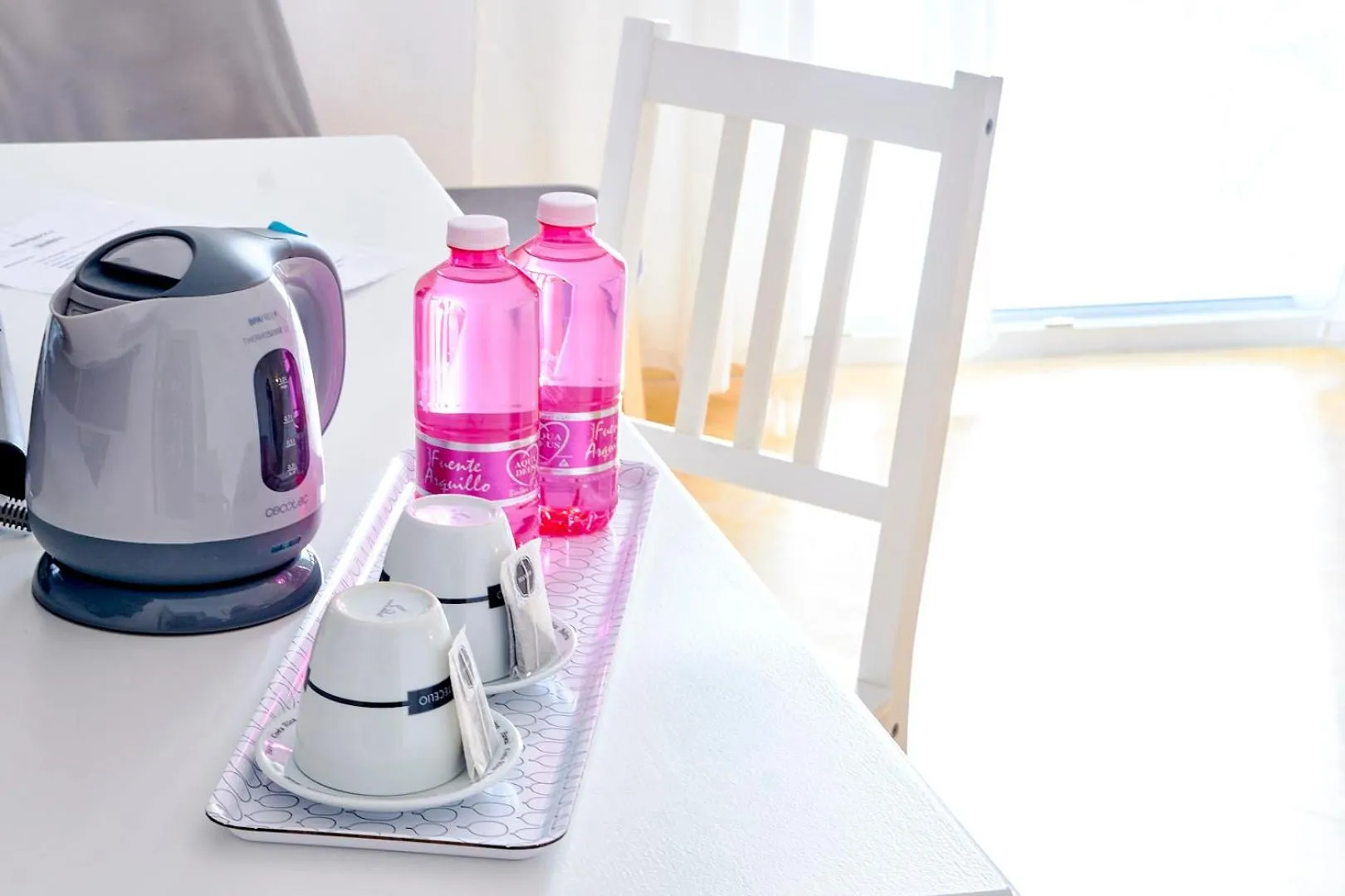 Coffee/tea facilities in Labreña Hotel