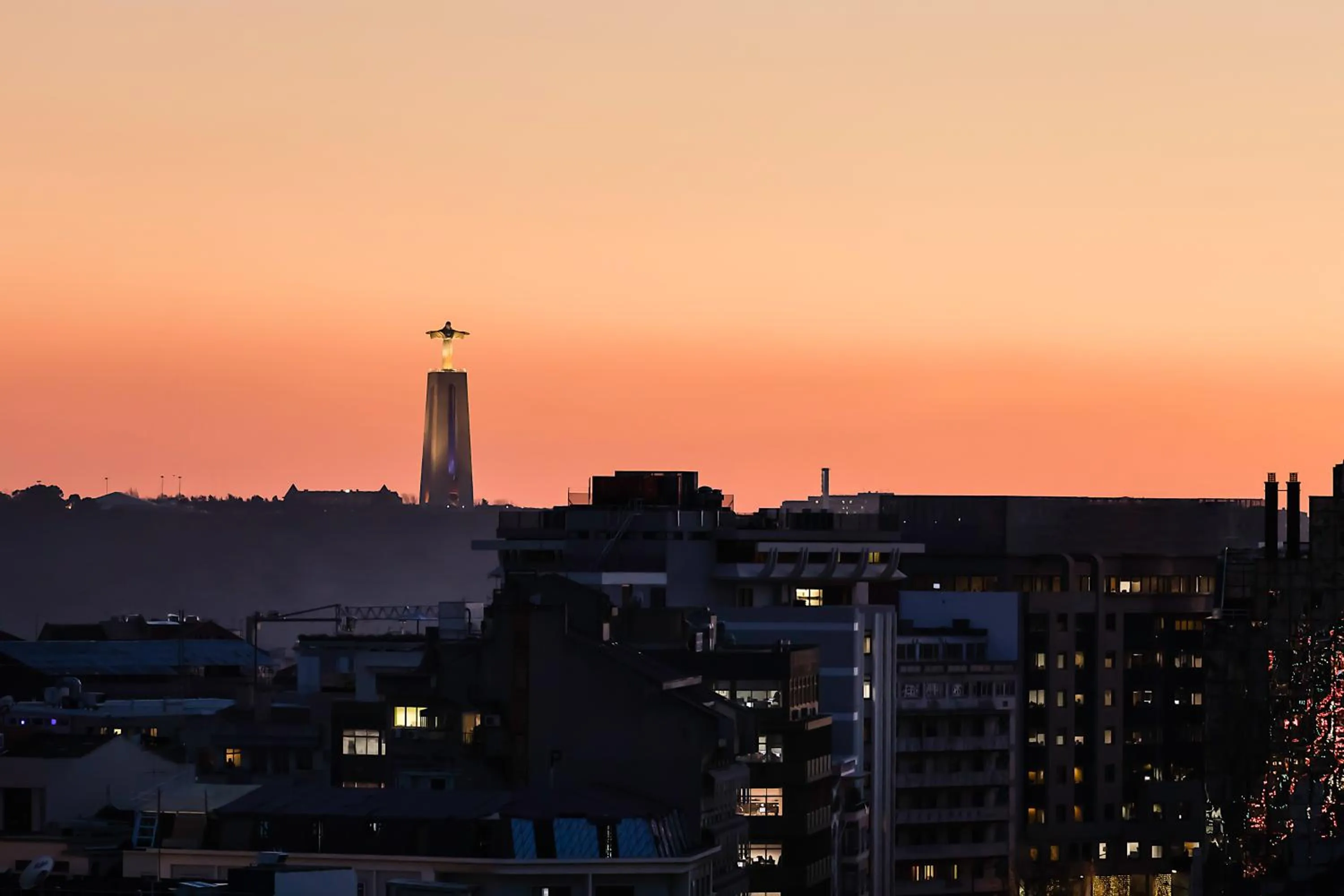 City view in Ibis Styles Lisboa Centro Marquês de Pombal