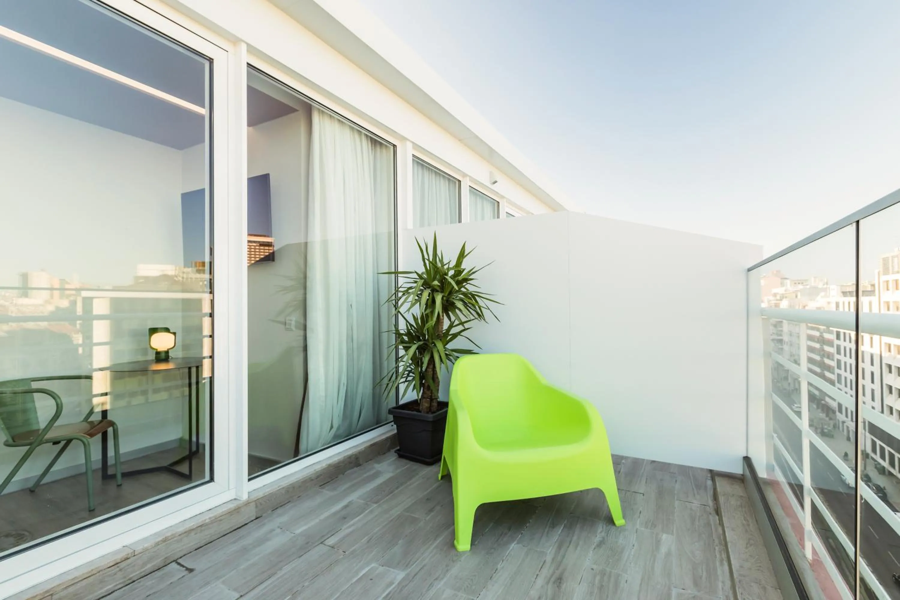 Balcony/Terrace in Ibis Styles Lisboa Centro Marquês de Pombal