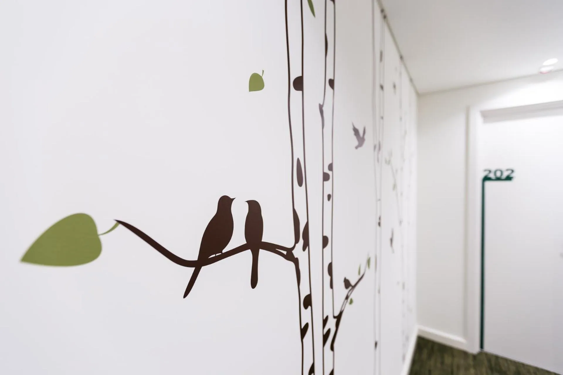 Decorative detail in Ibis Styles Lisboa Centro Marquês de Pombal