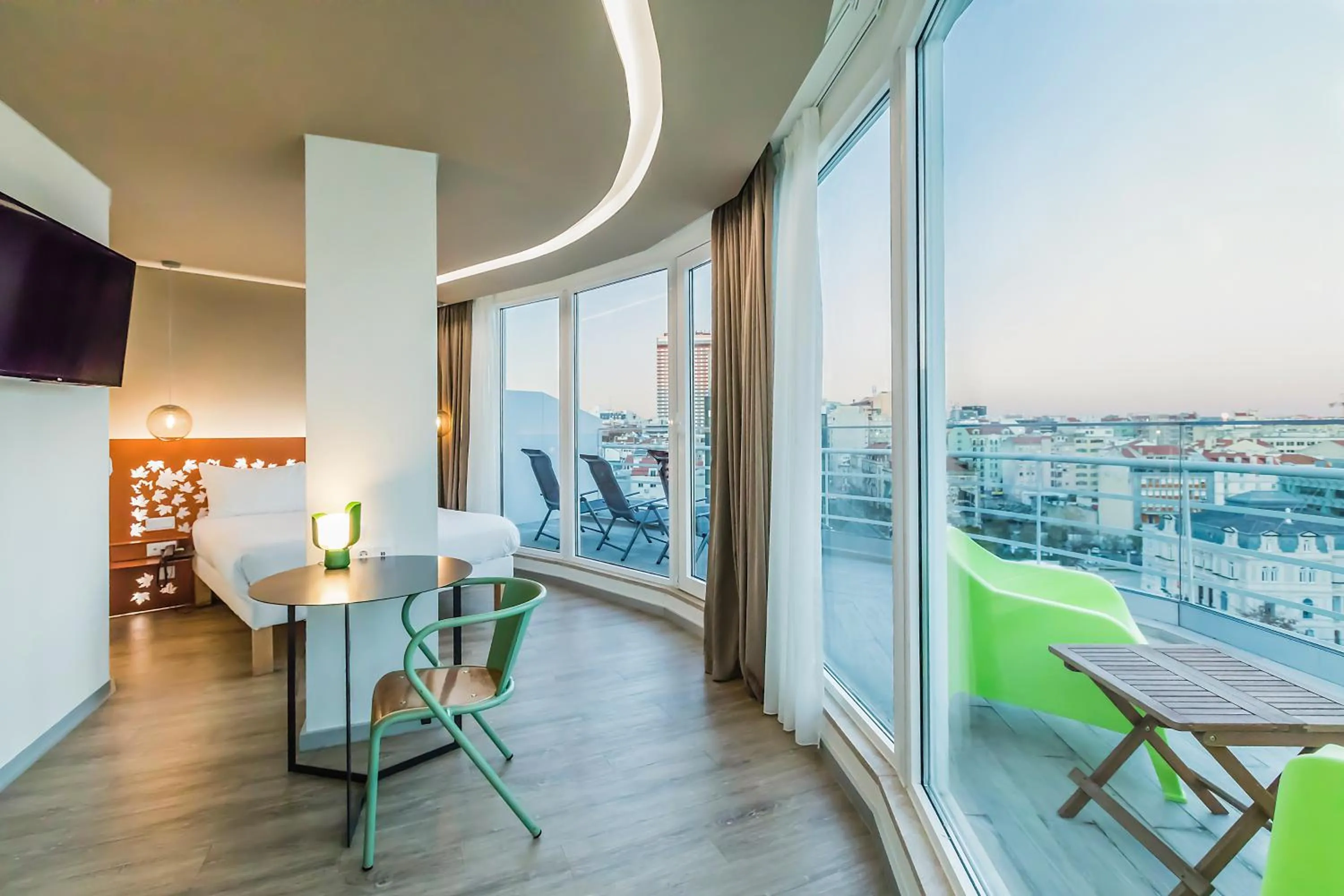 Balcony/Terrace in Ibis Styles Lisboa Centro Marquês de Pombal