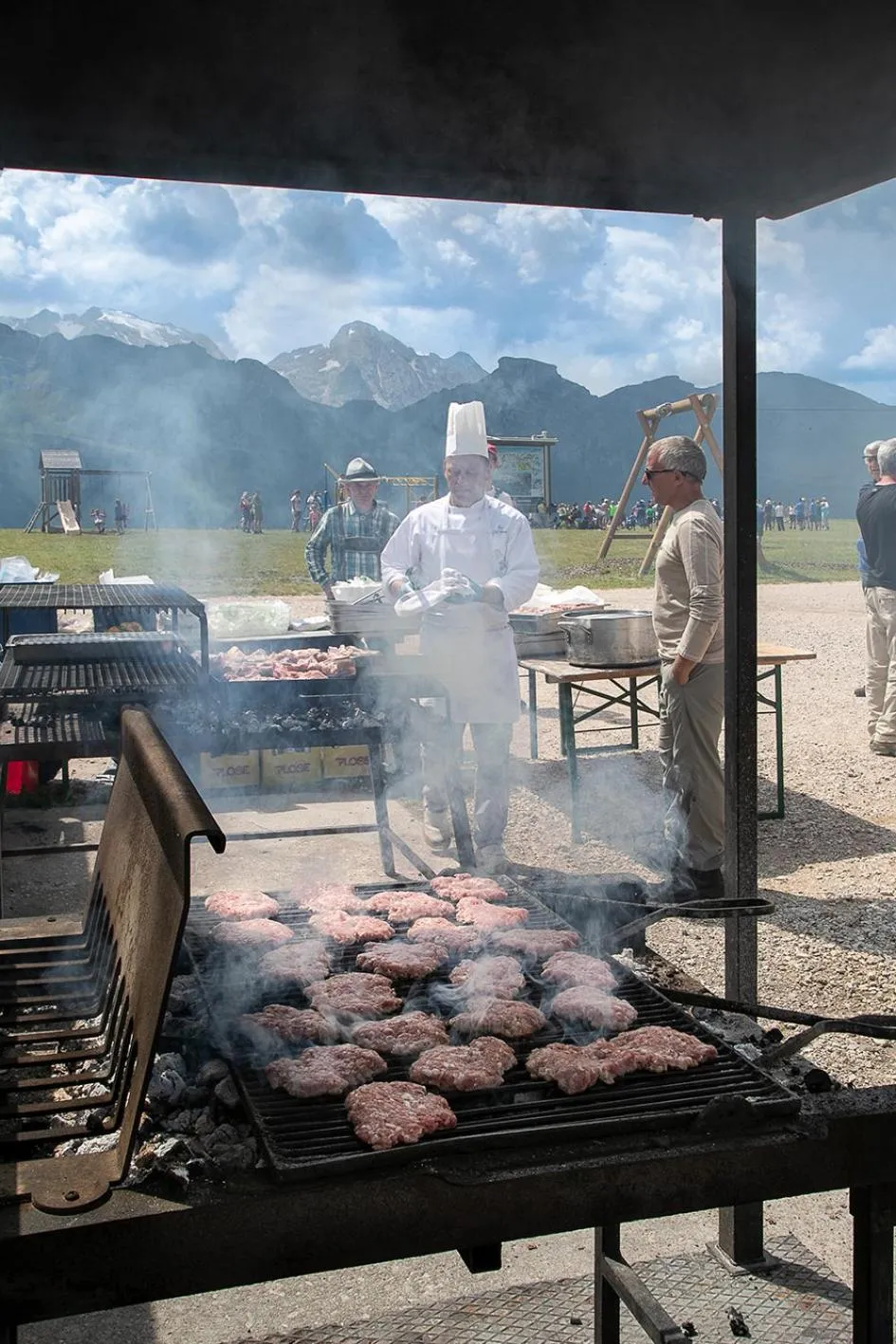BBQ facilities in Hotel Alpenrose