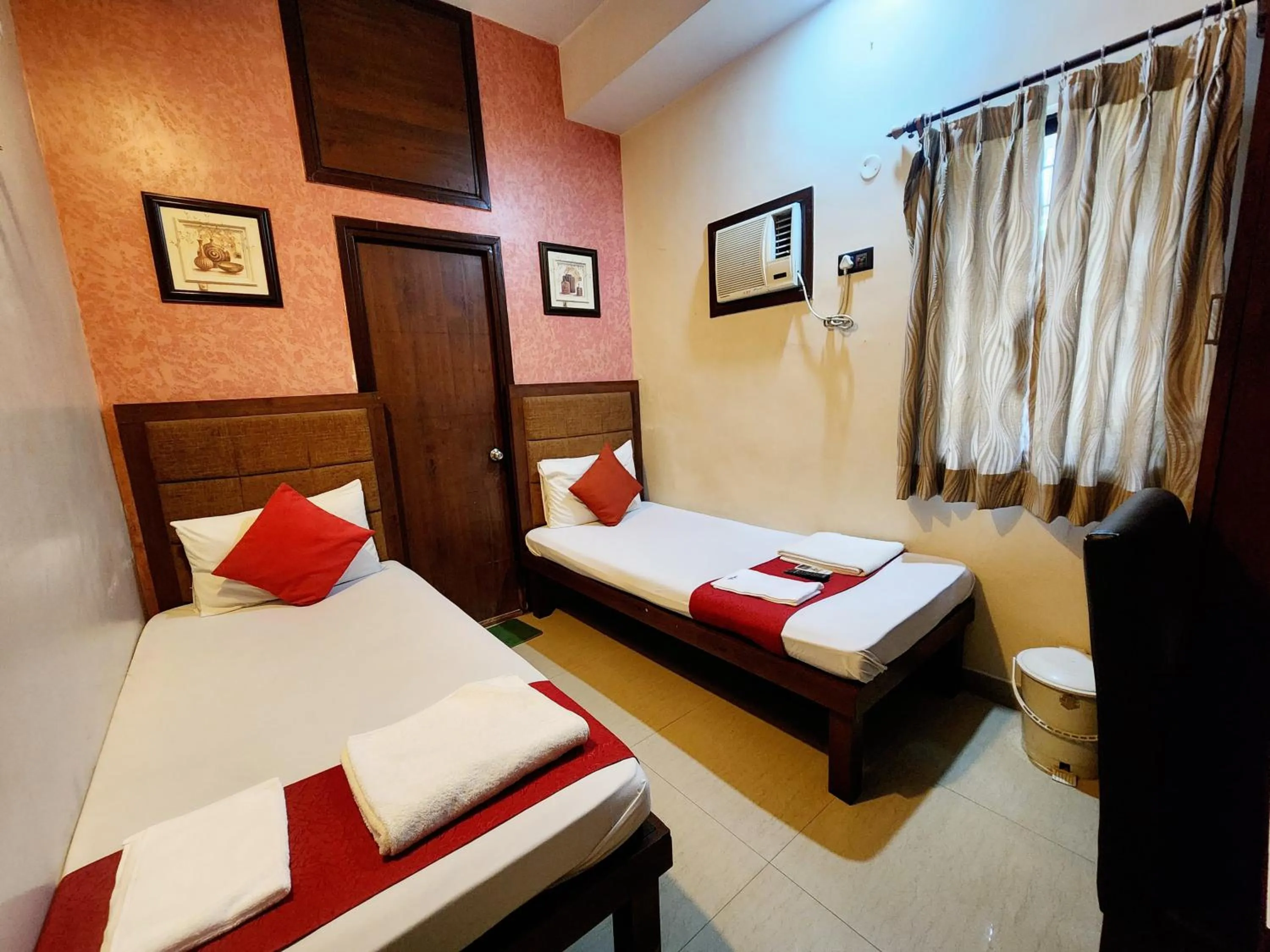 View (from property/room), Bed in Bhammar's Inn - A Pure Veg