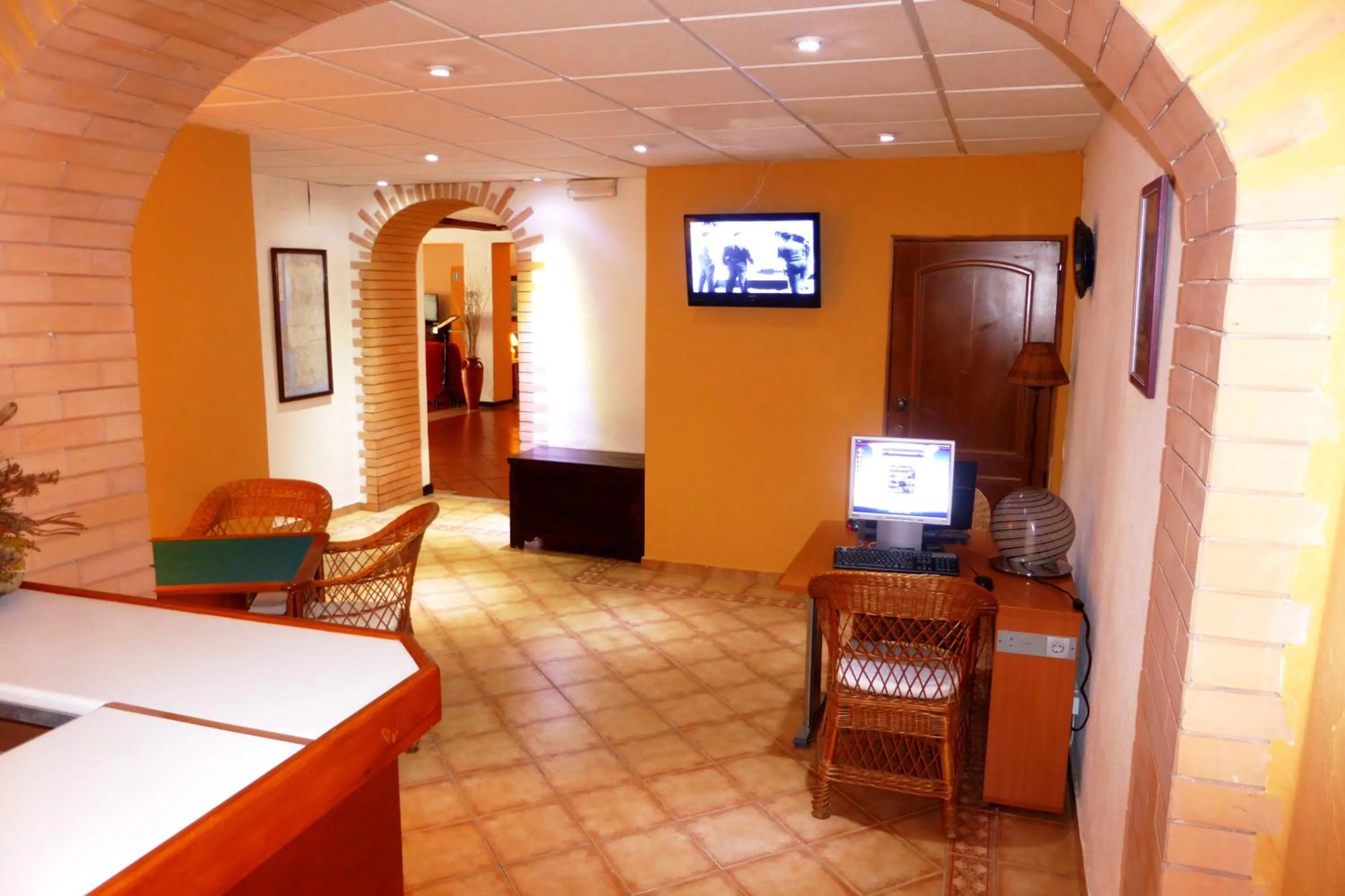 TV and multimedia, Bed in Hotel Sol e Serra