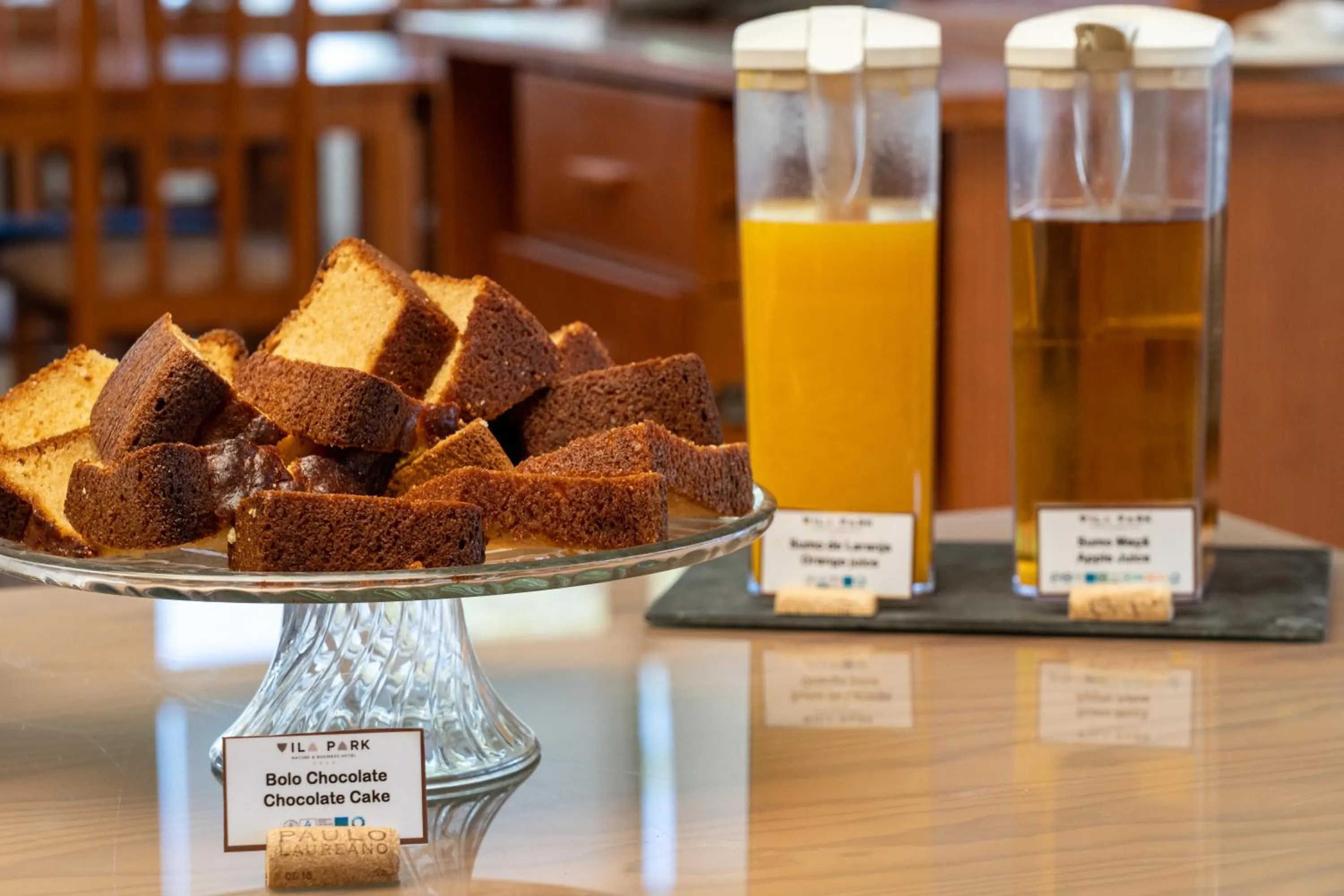 Food and drinks in VILA PARK Nature & Business Hotel