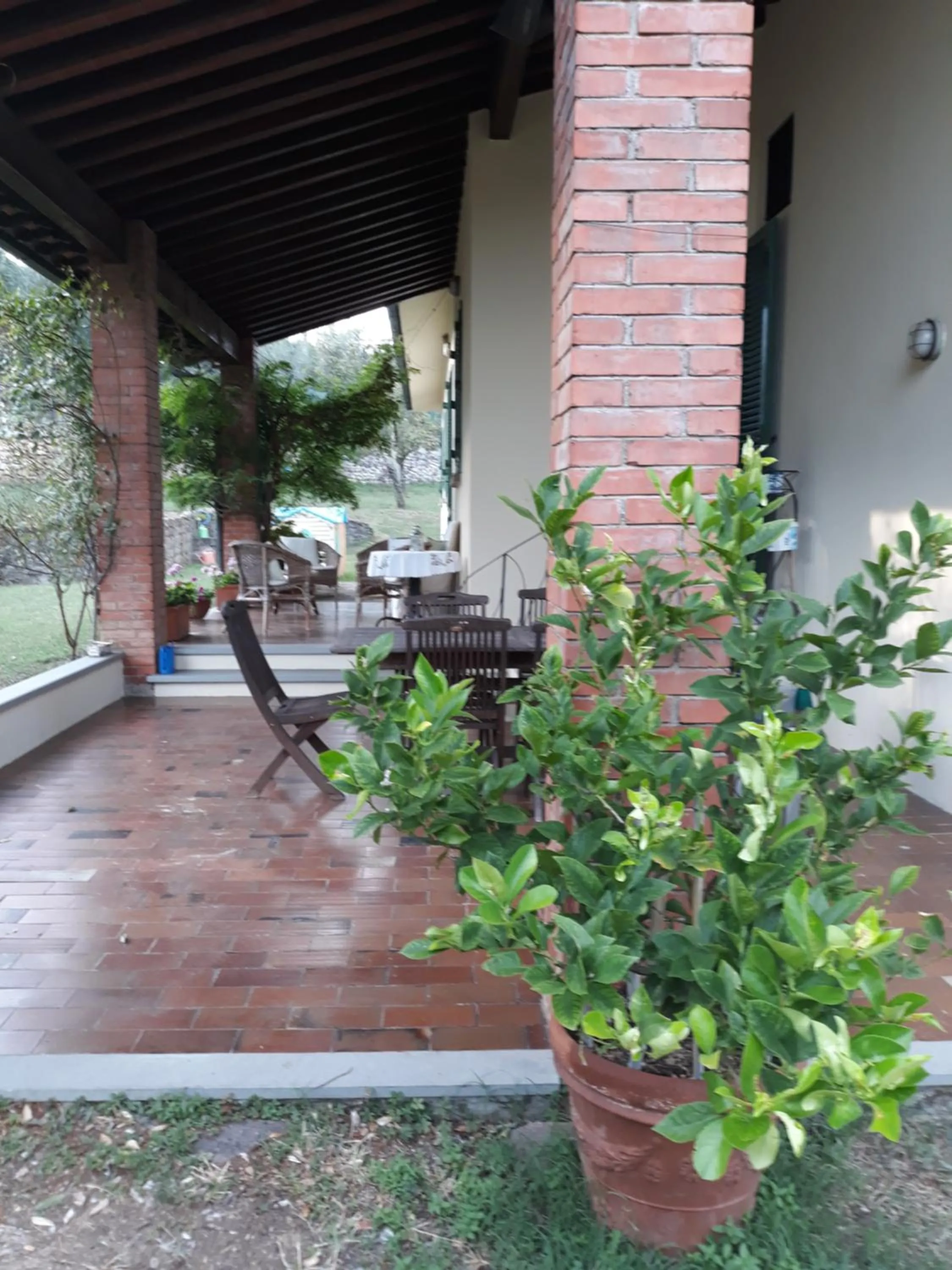 Patio in Gli Oleandri B&B