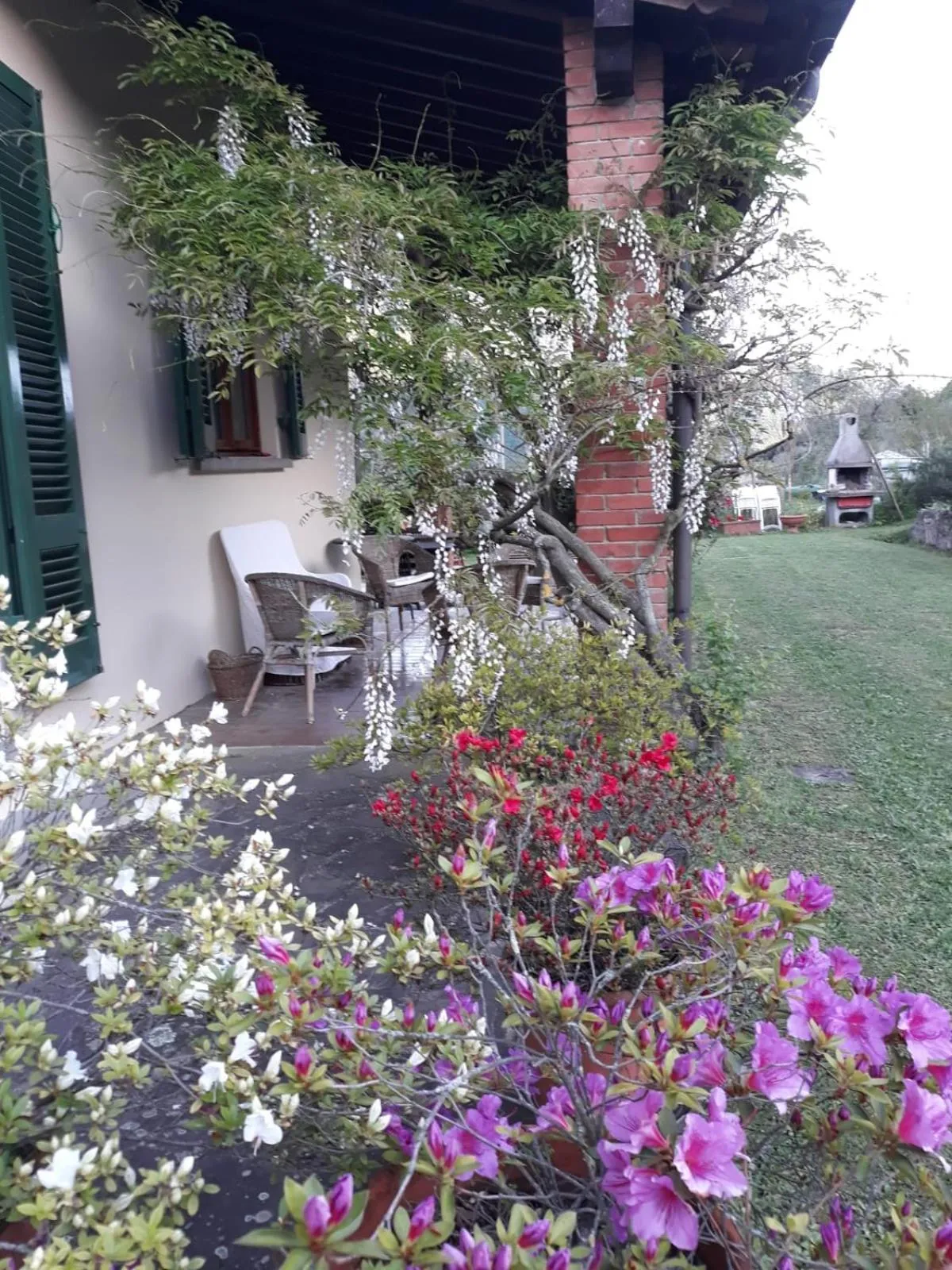 Patio in Gli Oleandri B&B