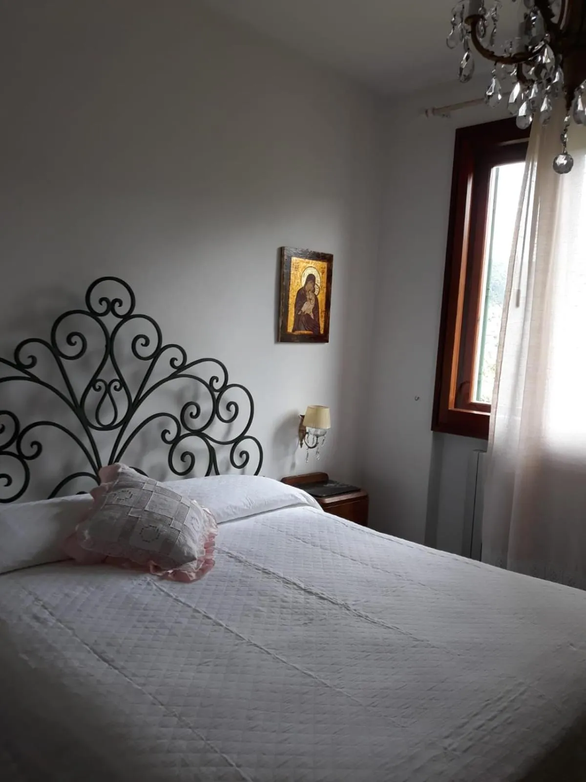 Bed in Gli Oleandri B&B