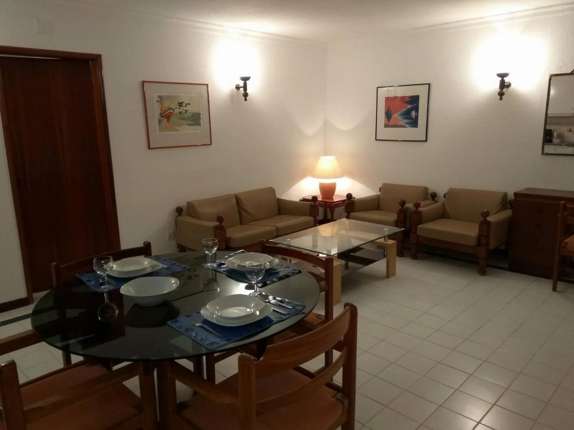 Living room in Apartamentos da Balaia