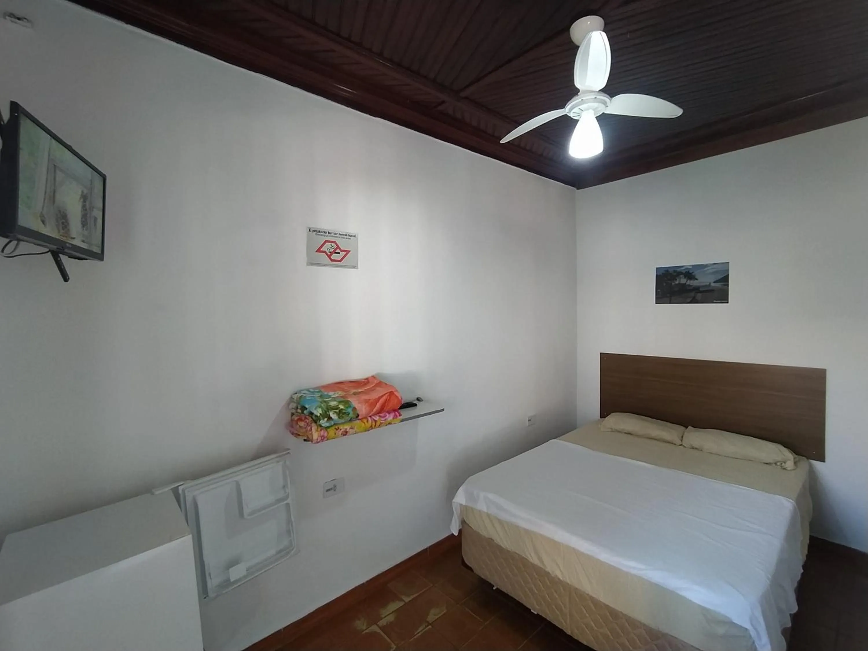 Bed in Pousada Recanto da Praia