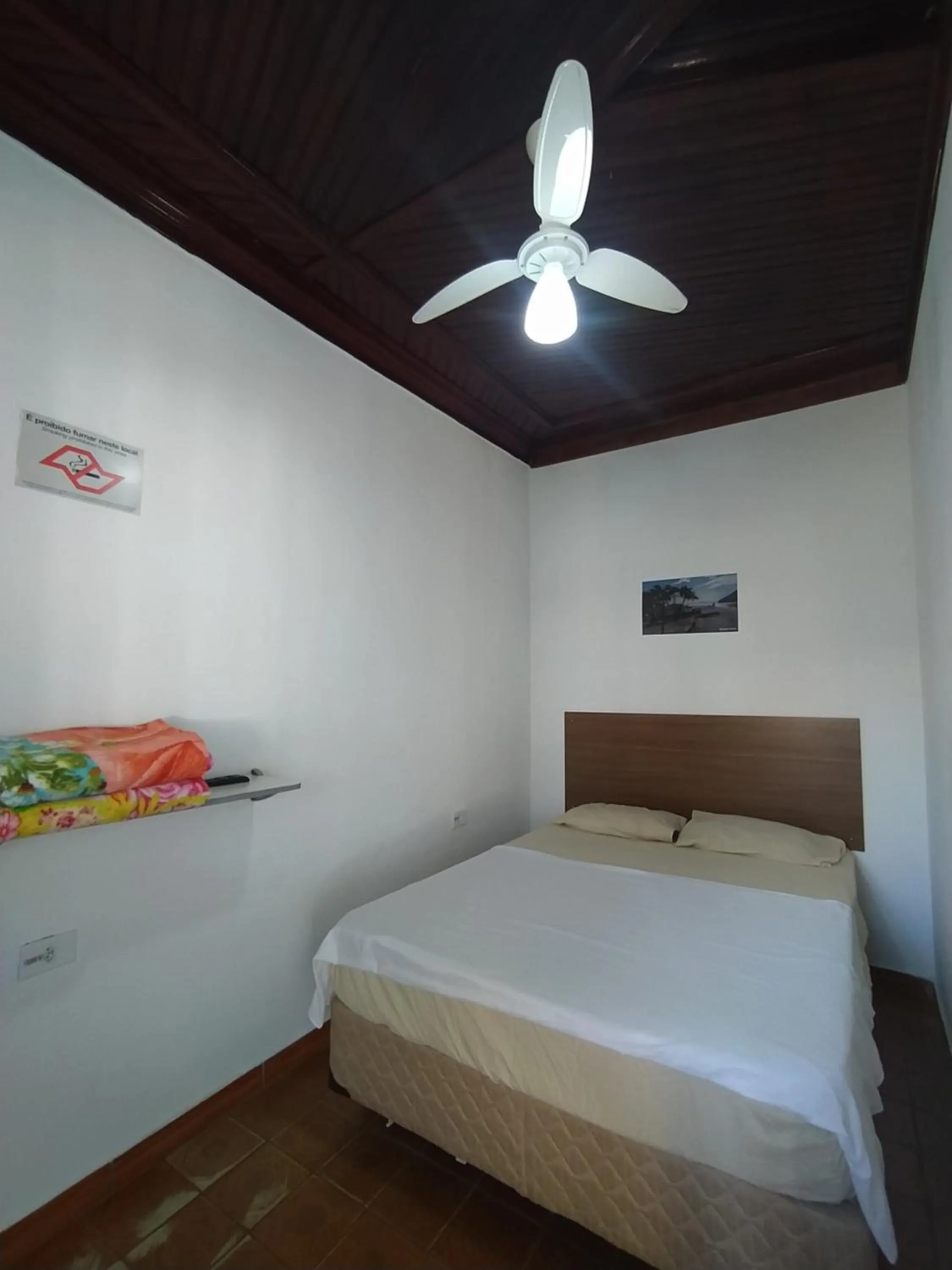 Bed in Pousada Recanto da Praia