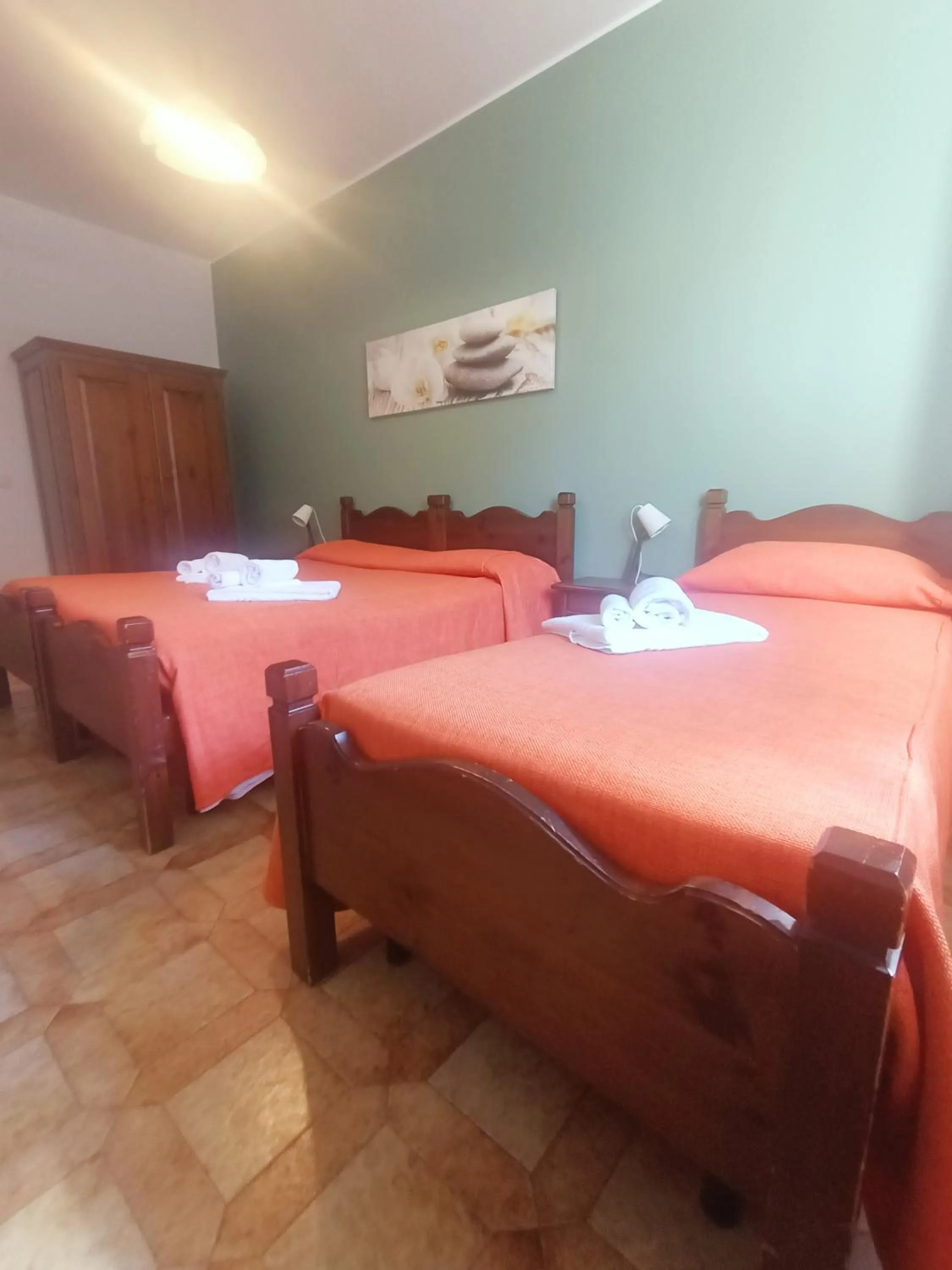 Bedroom, Bed in Residence La Meridiana