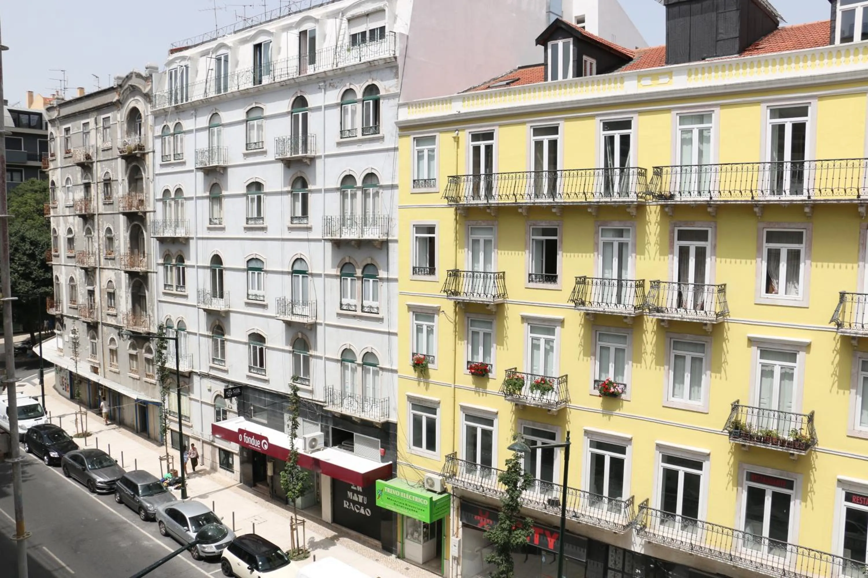 Property building in The Delight Hostel