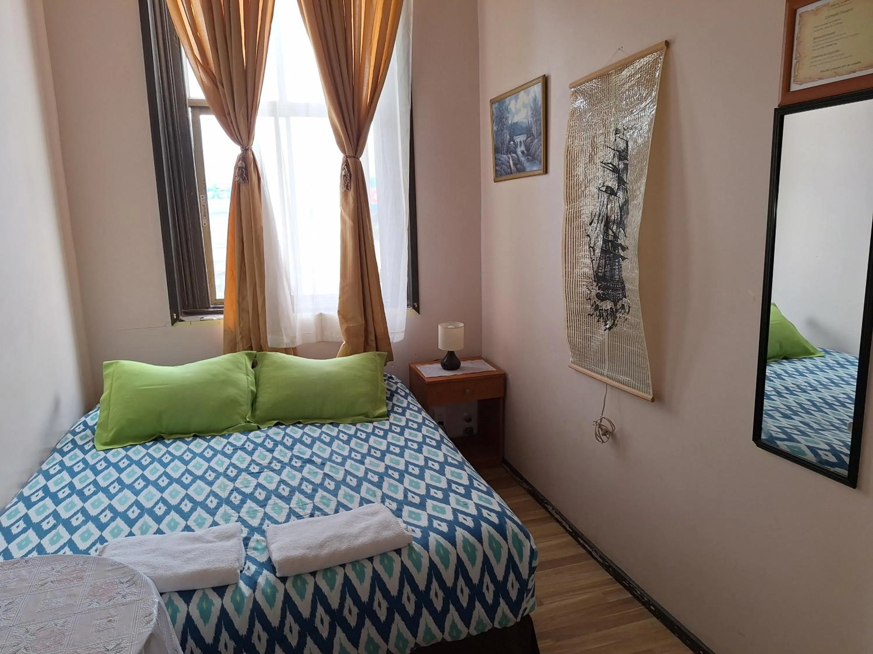 Bed in Hostal Residencia Blest Gana