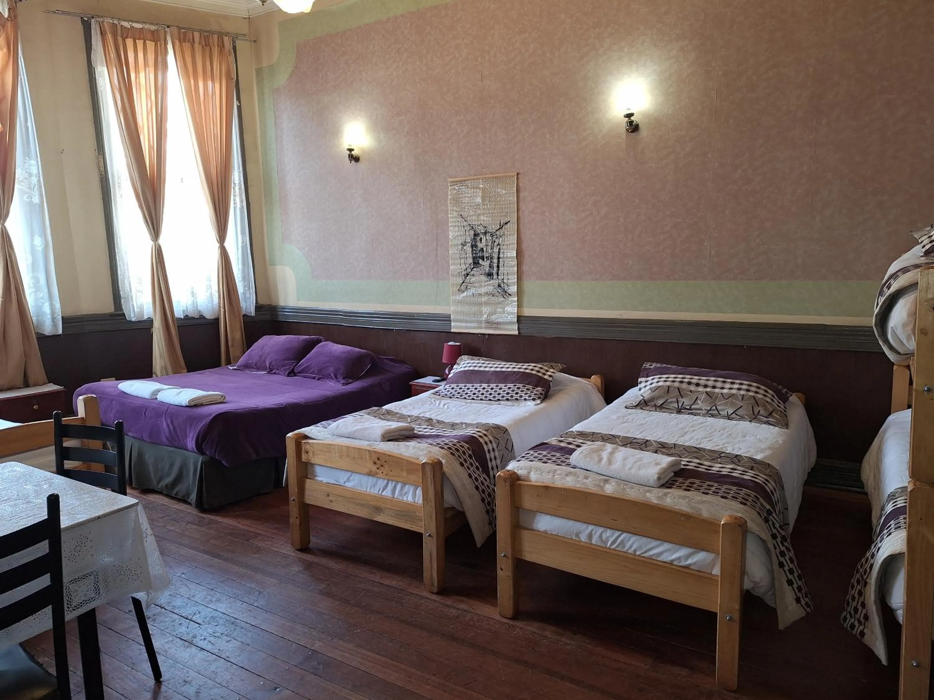 Bed in Hostal Residencia Blest Gana