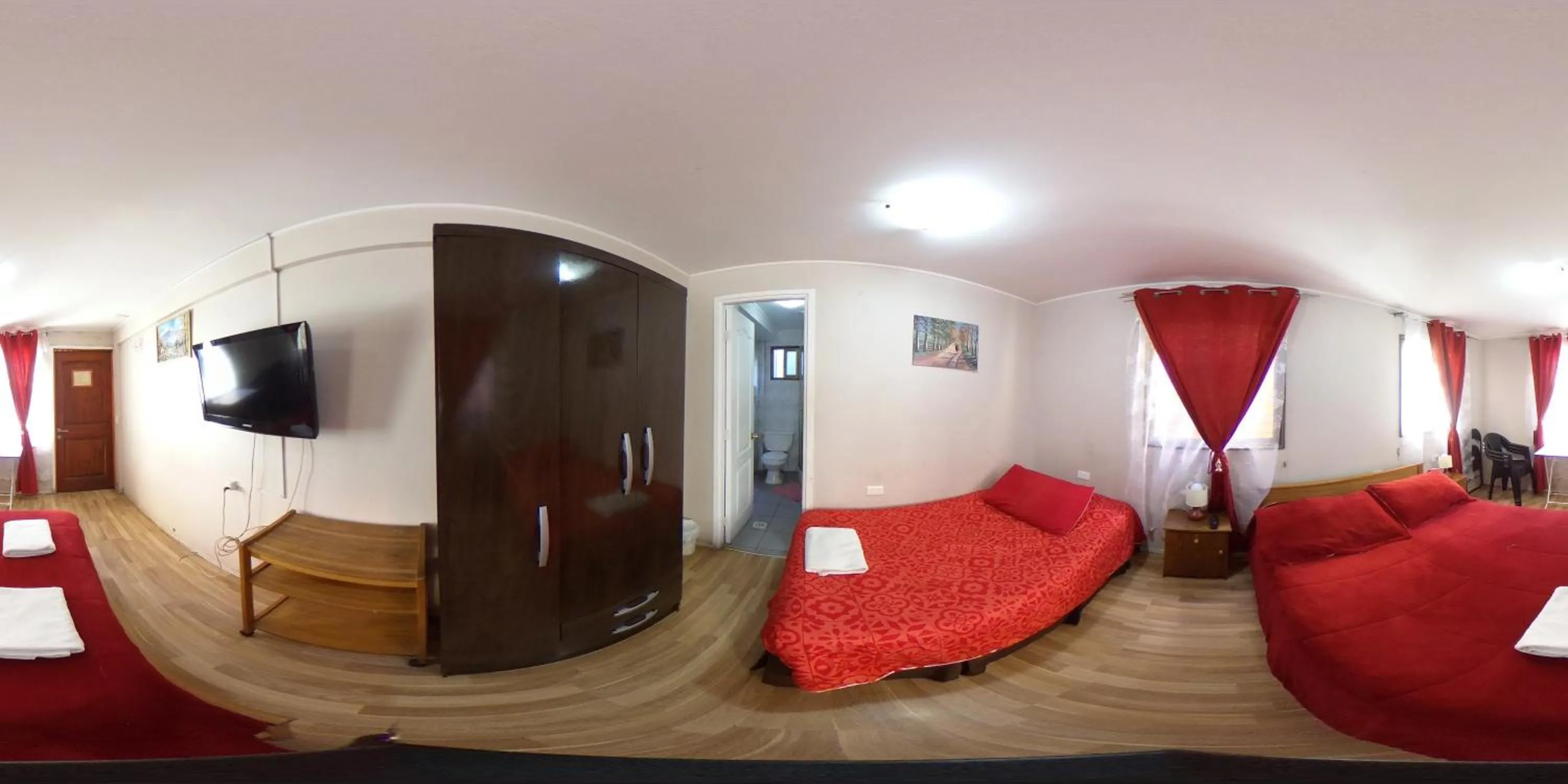 Photo of the whole room, Bed in Hostal Residencia Blest Gana
