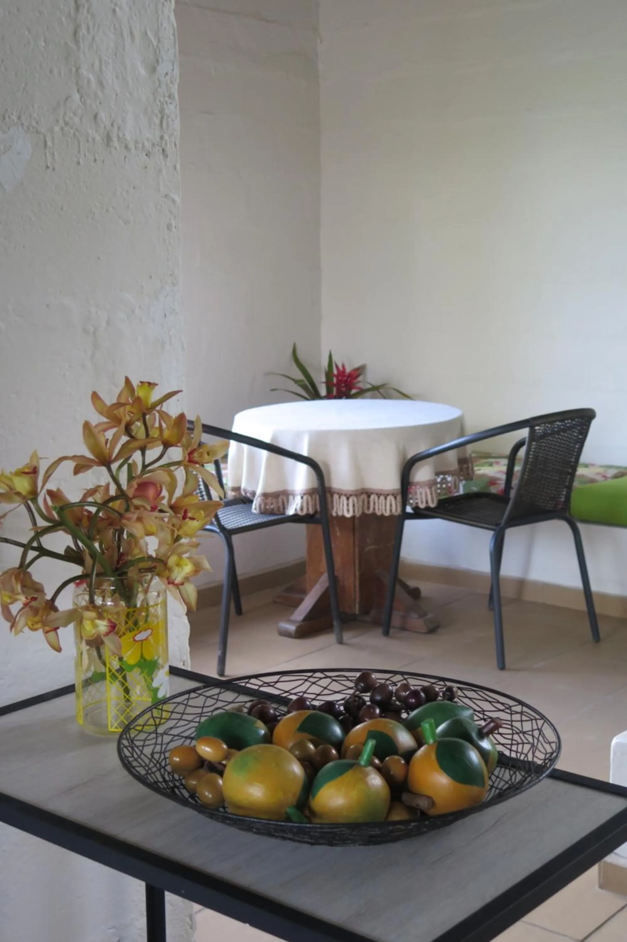 Dining area in Ecolodge Bahia del Peñón