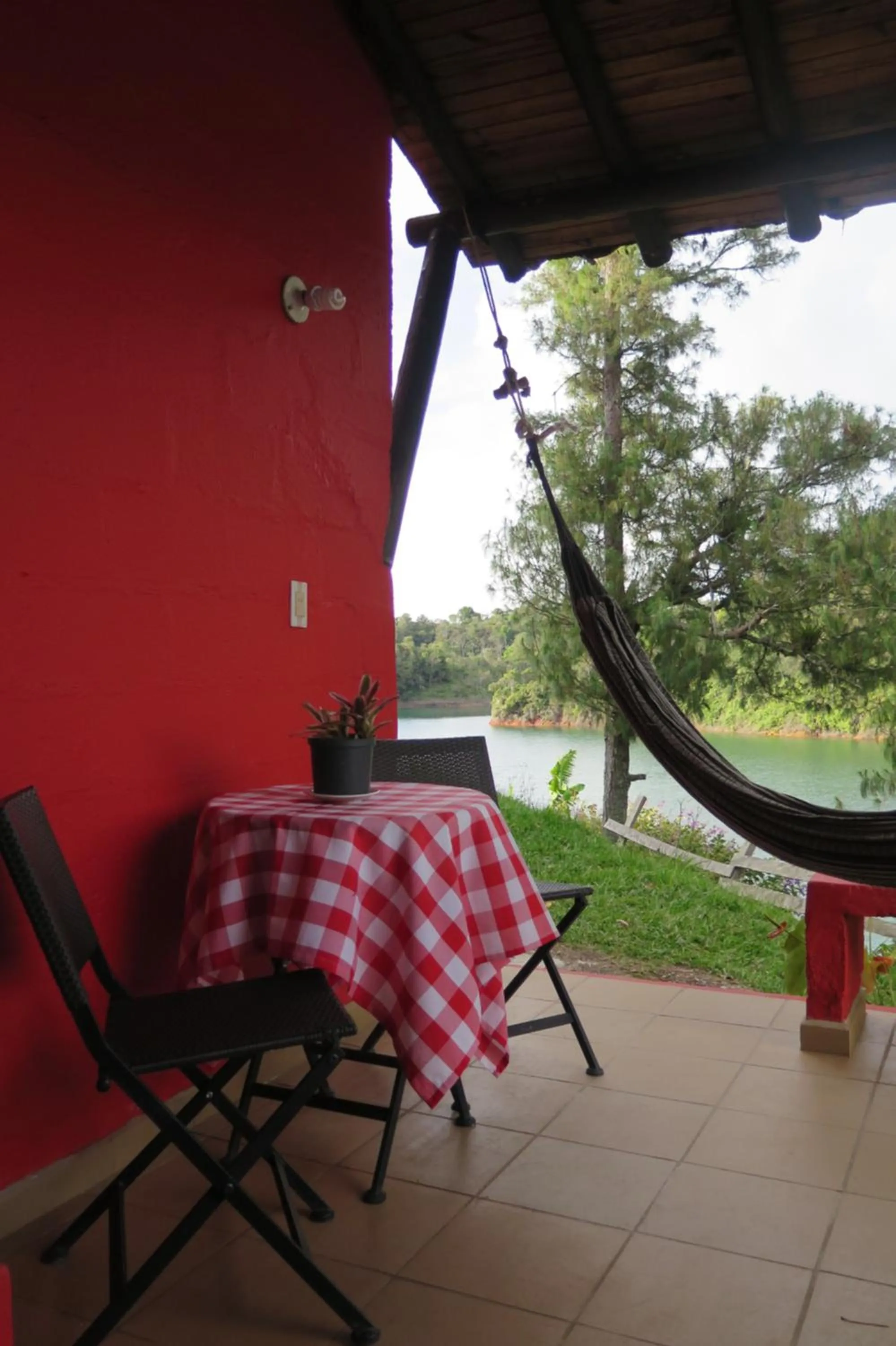 Balcony/Terrace in Ecolodge Bahia del Peñón