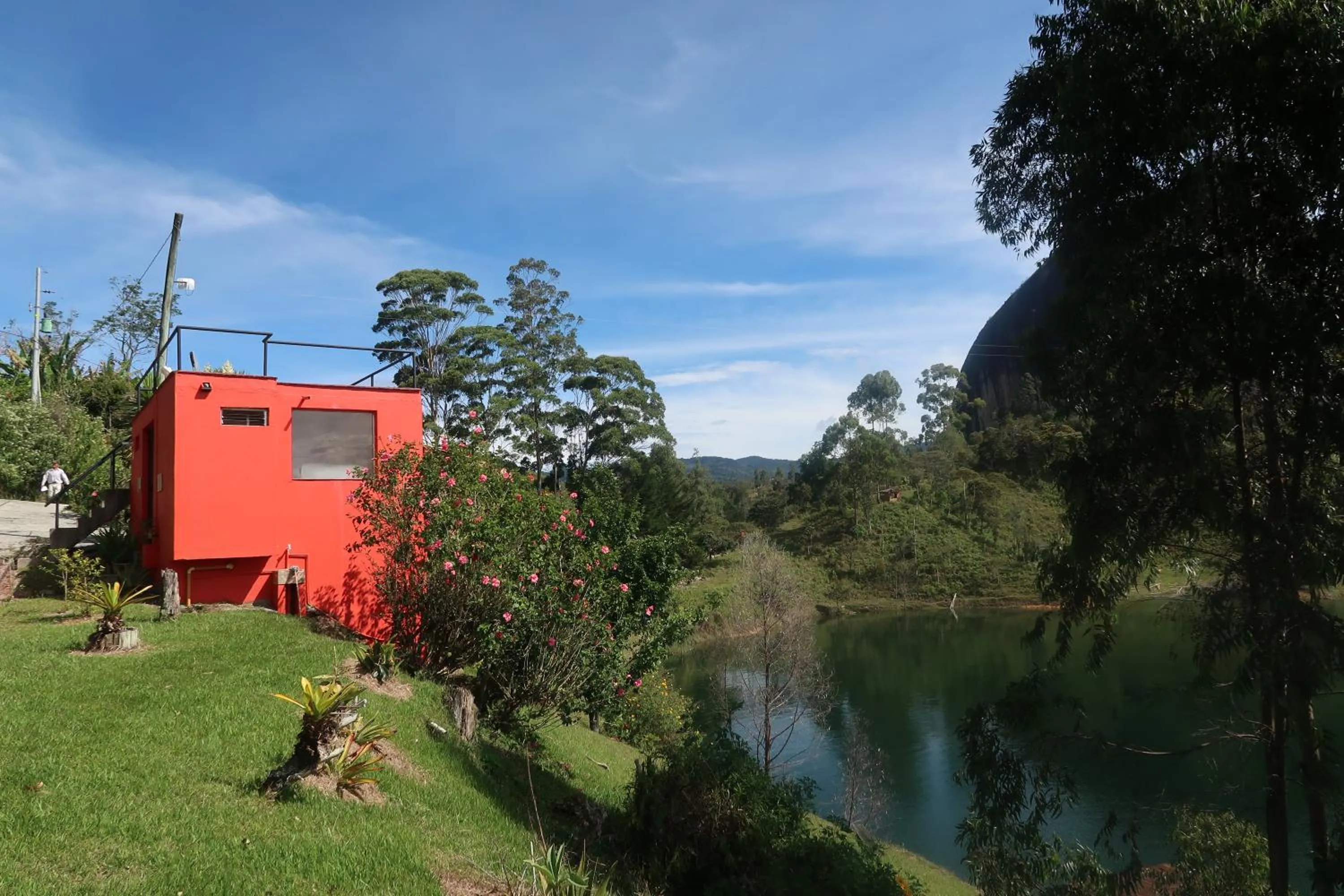 Garden in Ecolodge Bahia del Peñón