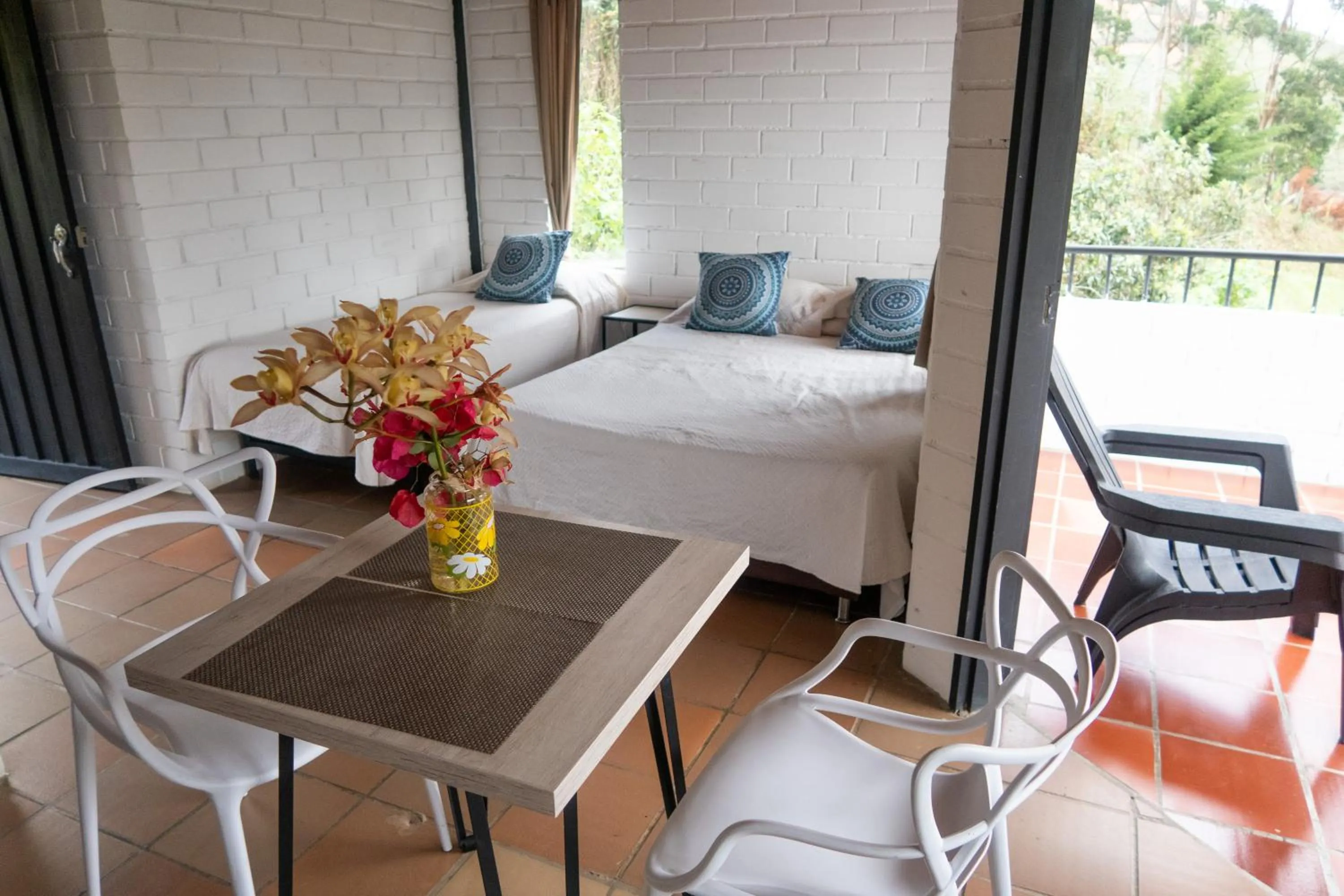 Bedroom, Bed in Ecolodge Bahia del Peñón