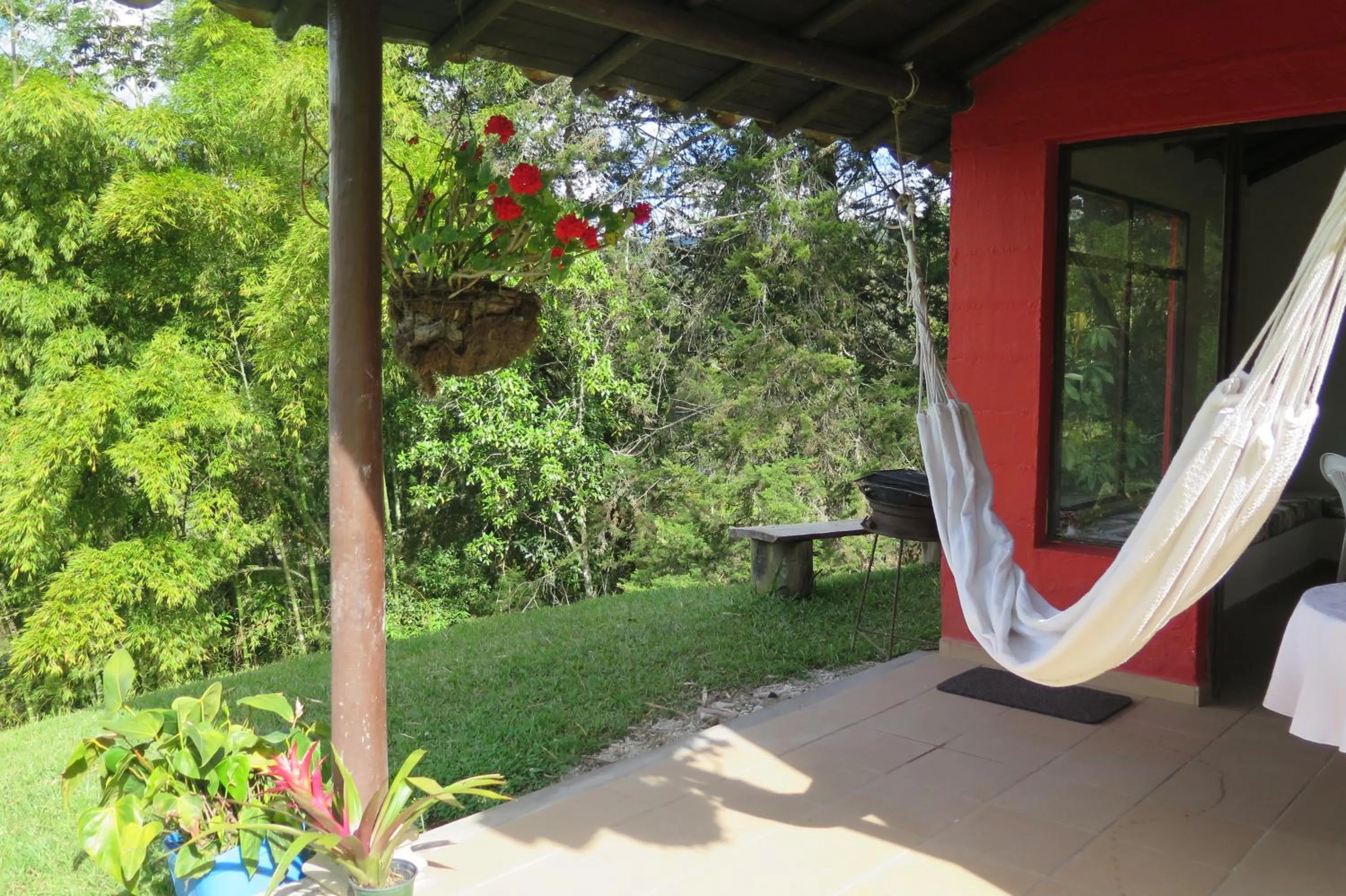 Garden in Ecolodge Bahia del Peñón