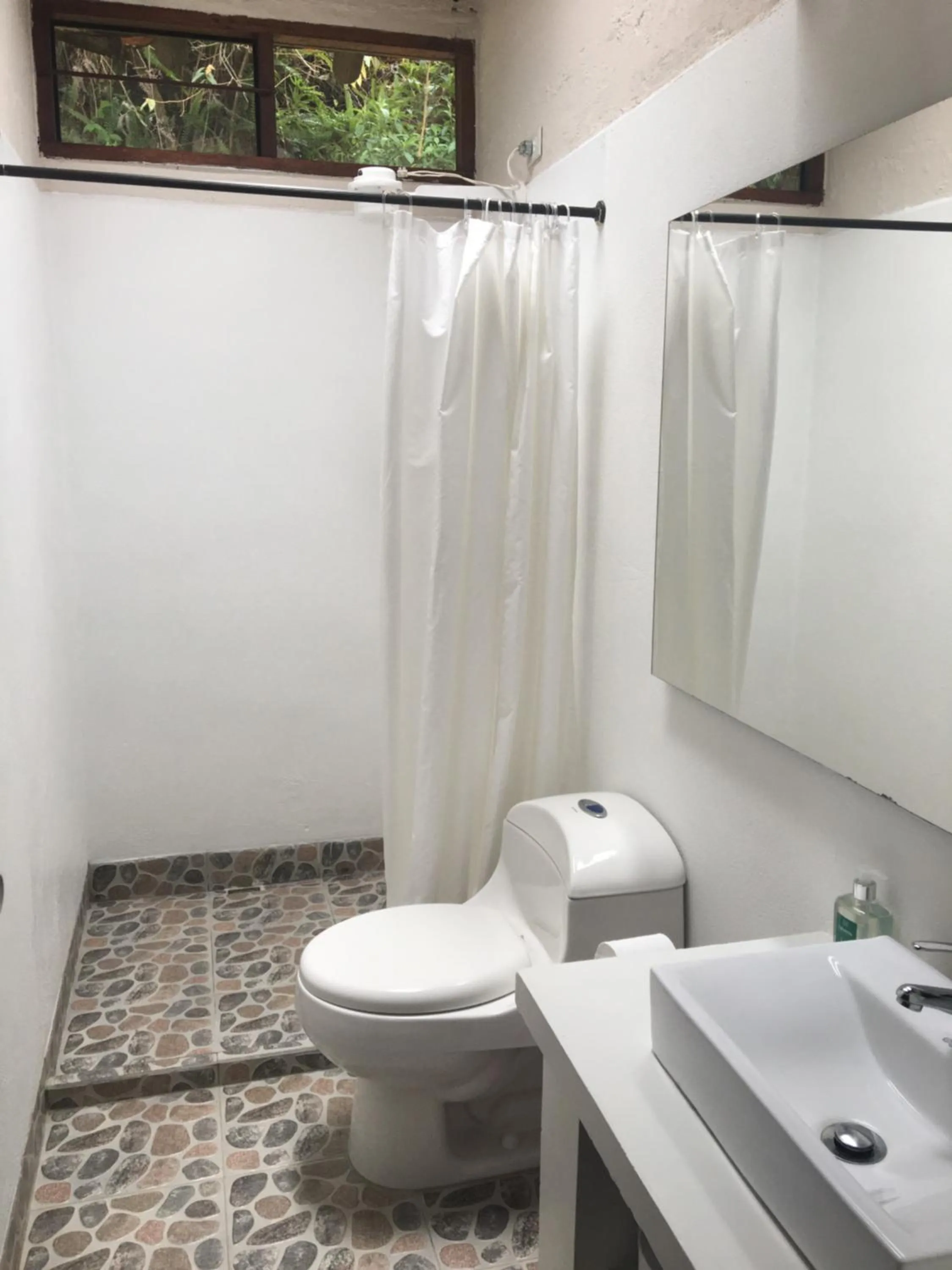 Bathroom in Ecolodge Bahia del Peñón