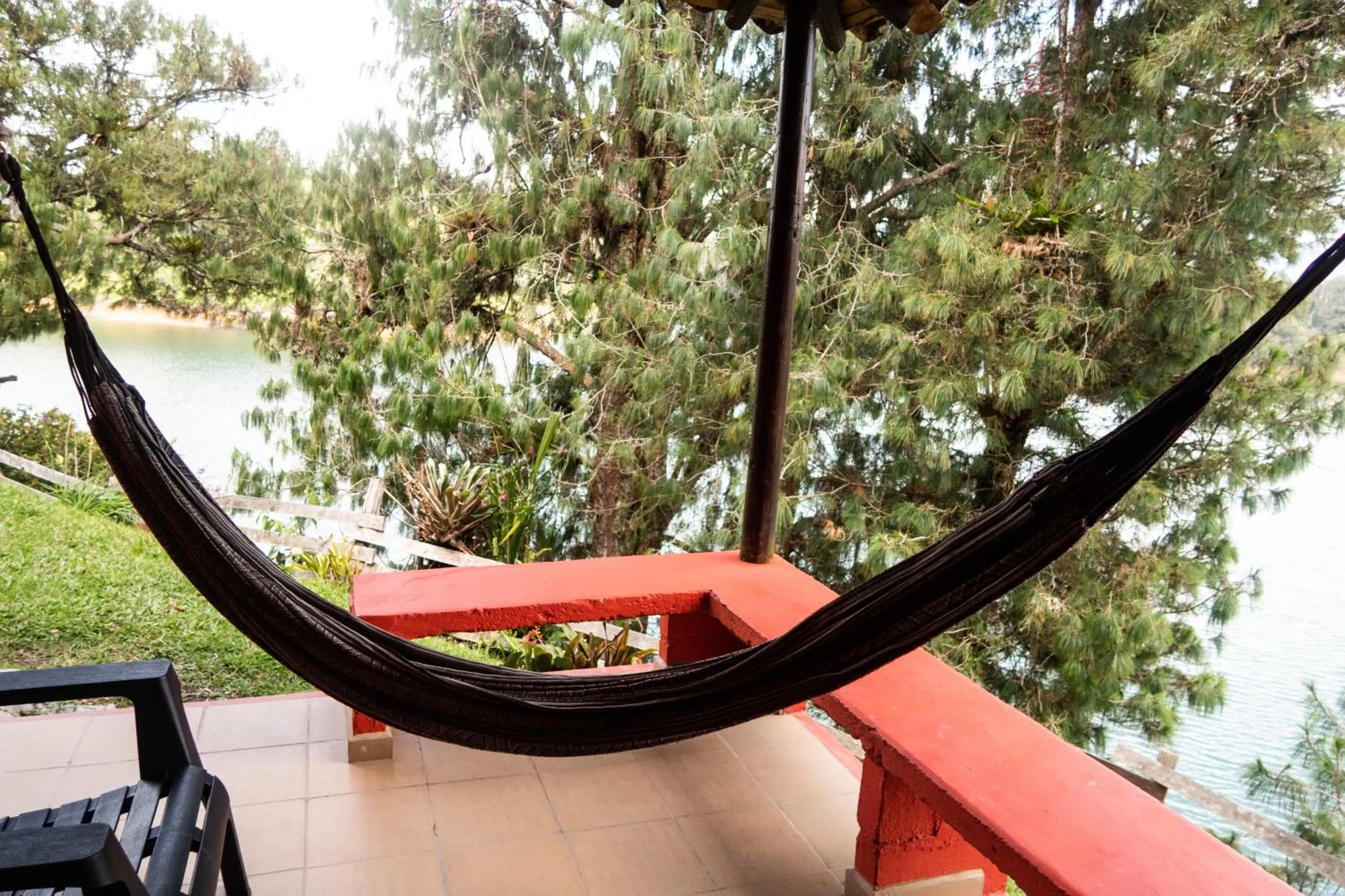 Balcony/Terrace in Ecolodge Bahia del Peñón
