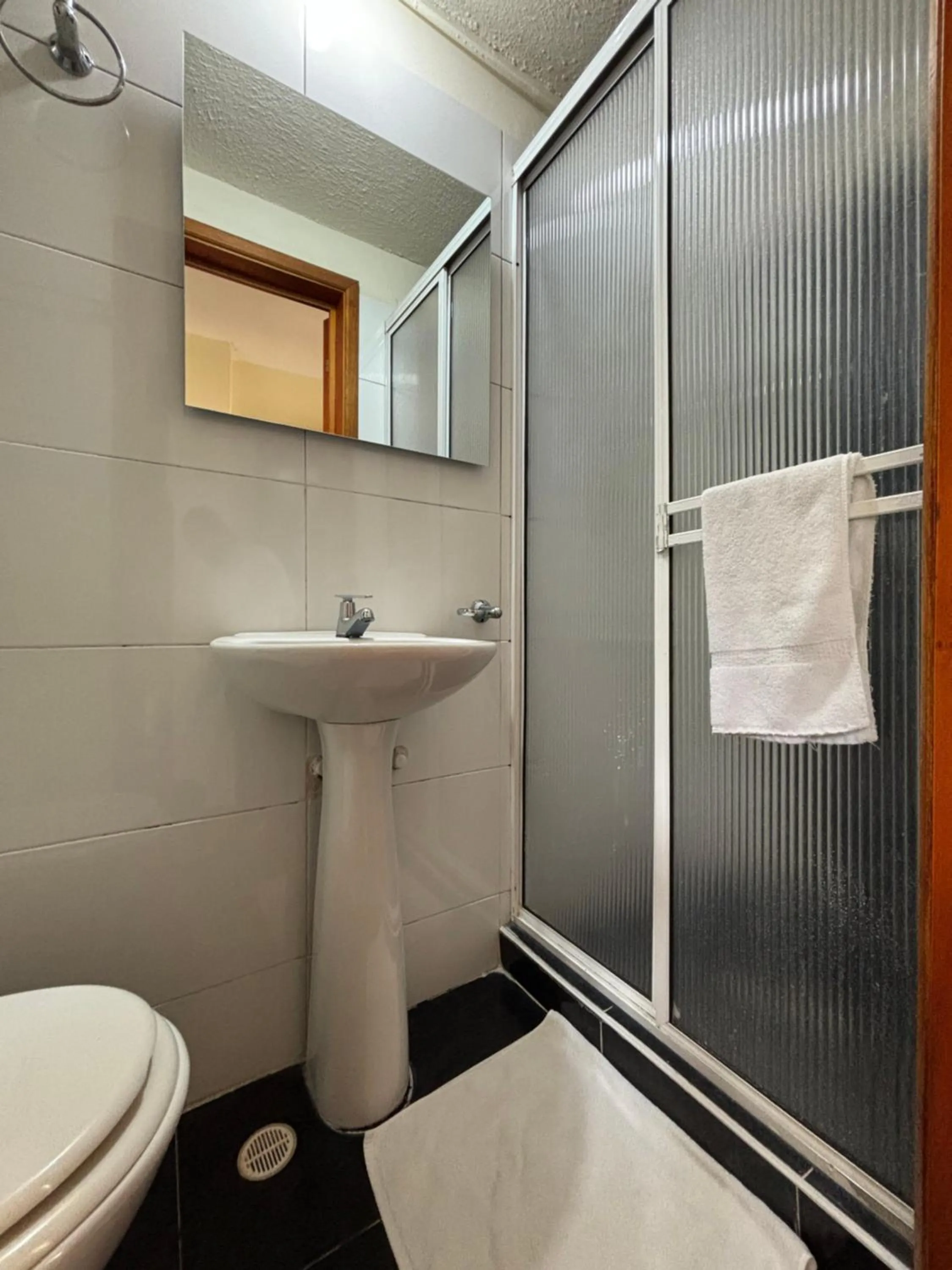 Shower in Hotel Posada Campestre San Gil