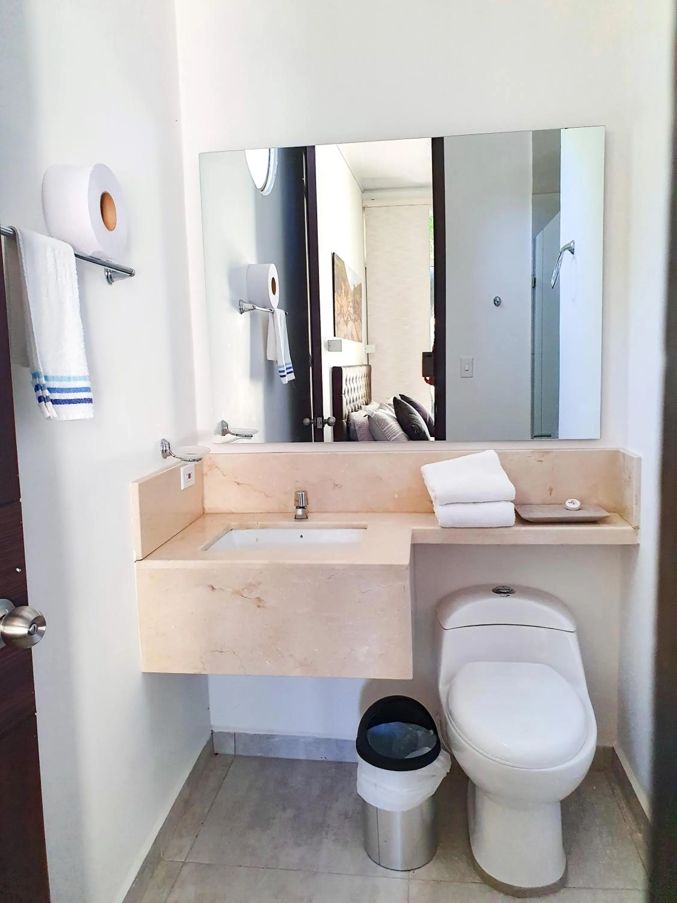 Toilet in Hotel Posada Campestre San Gil