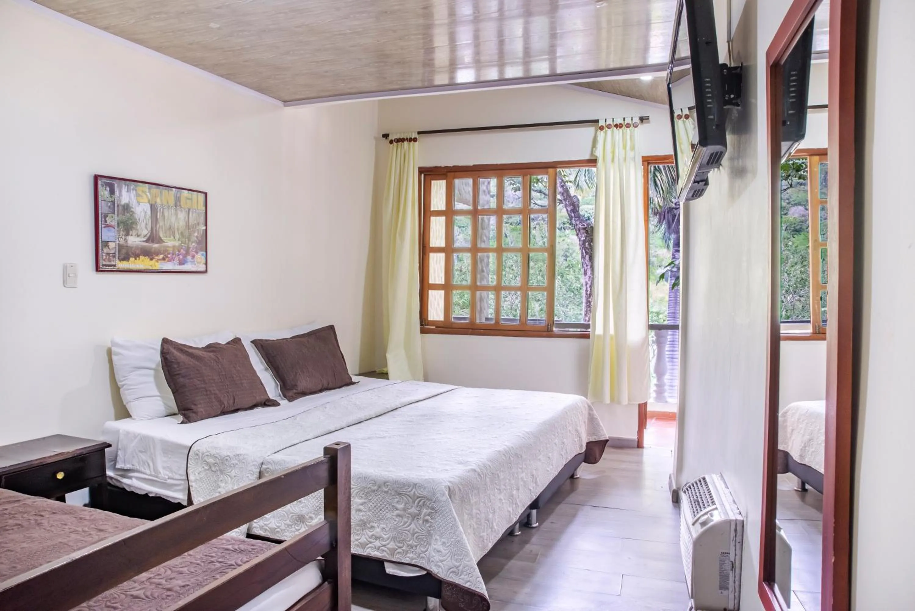 Bed in Hotel Posada Campestre San Gil