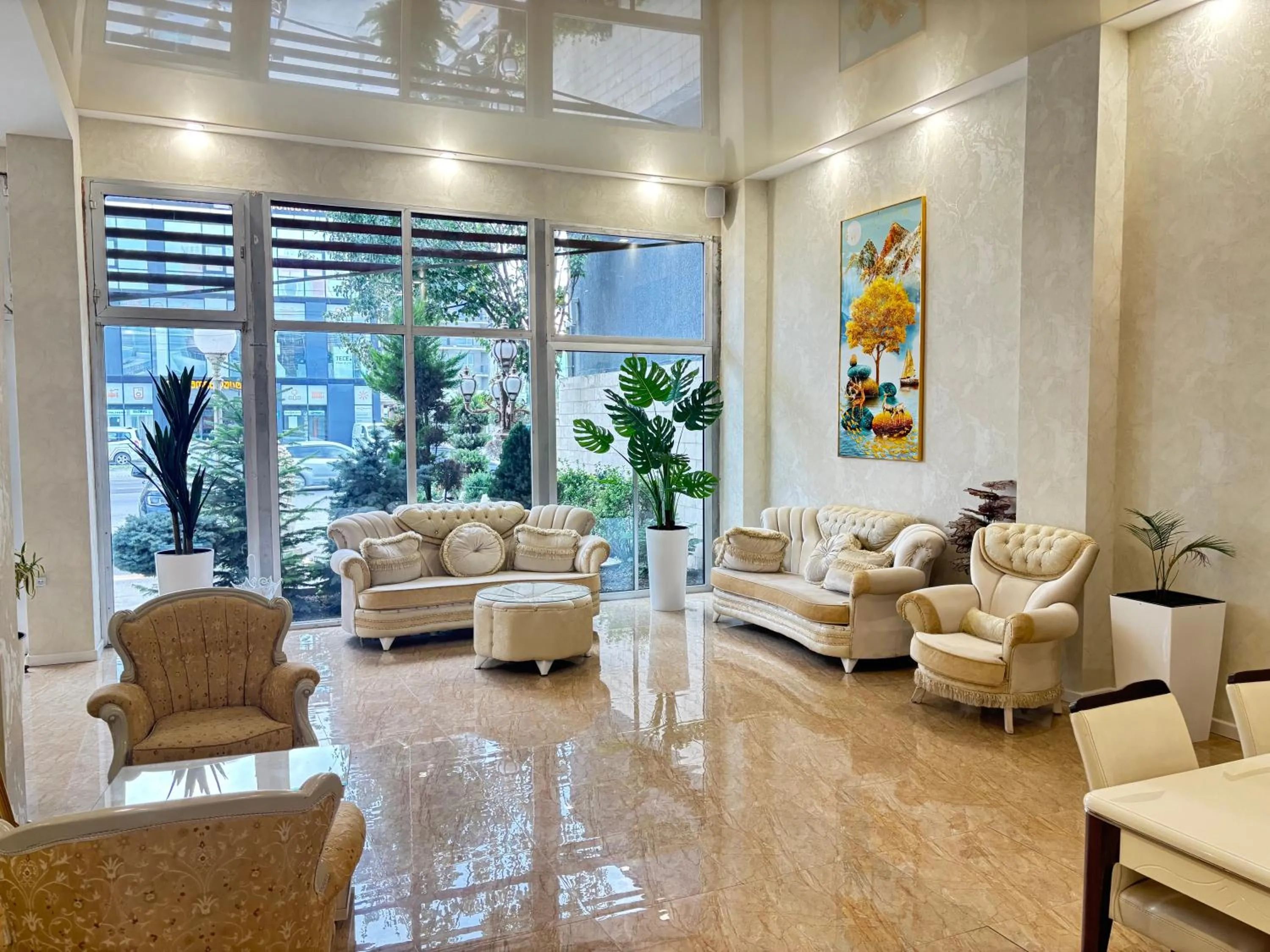 Living room in Hotel Agava