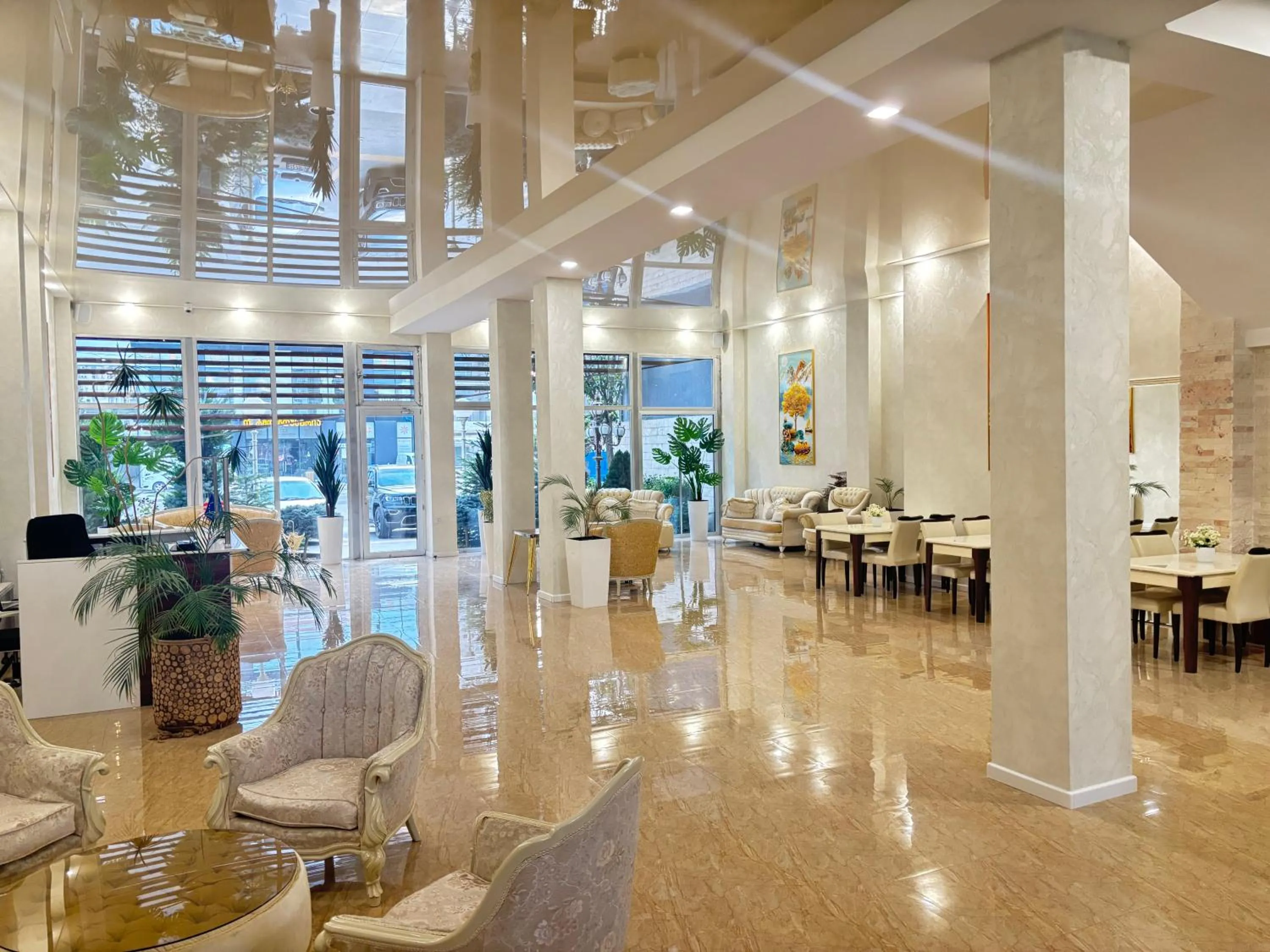 Living room in Hotel Agava