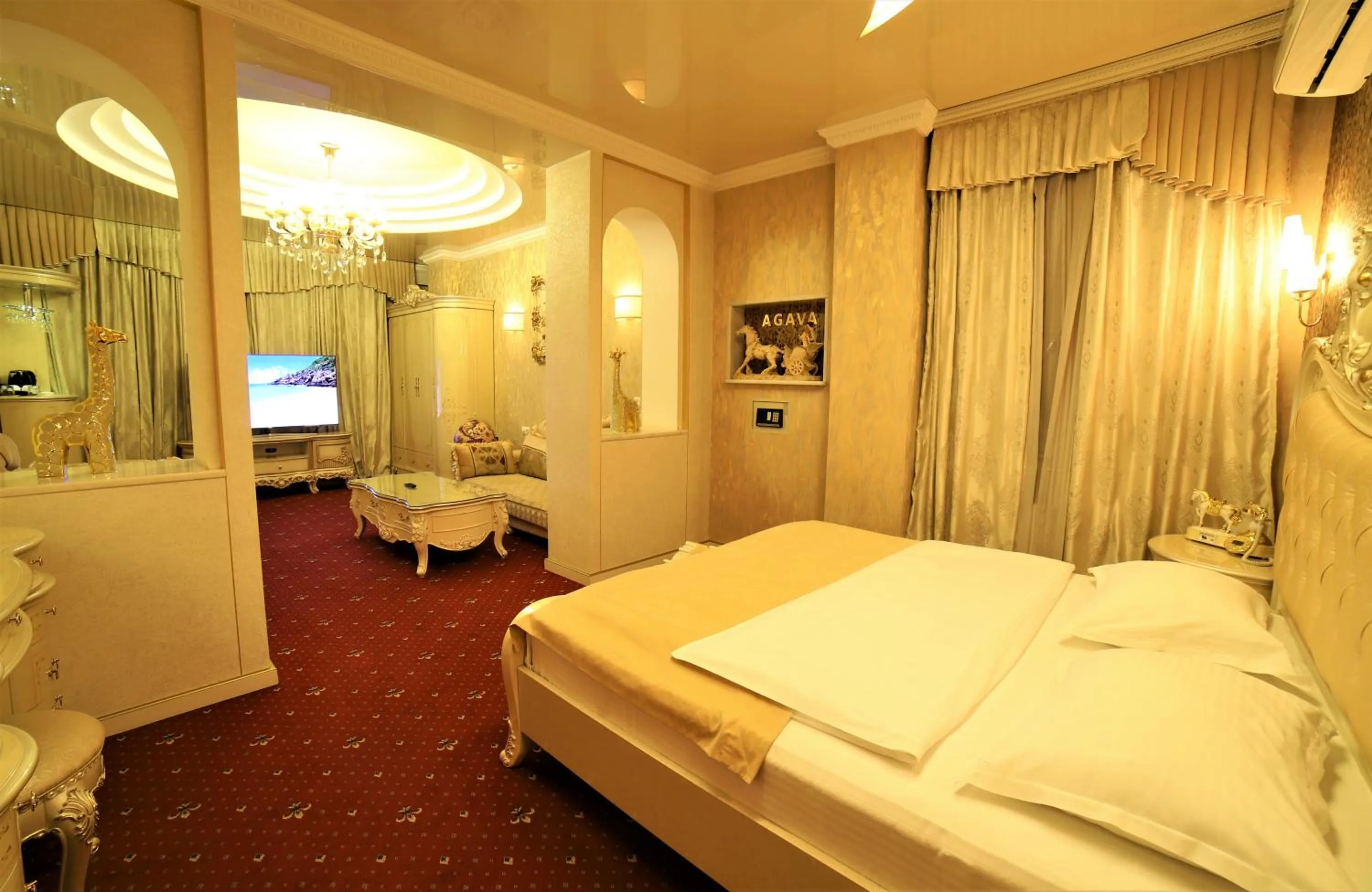 Bedroom, Bed in Hotel Agava