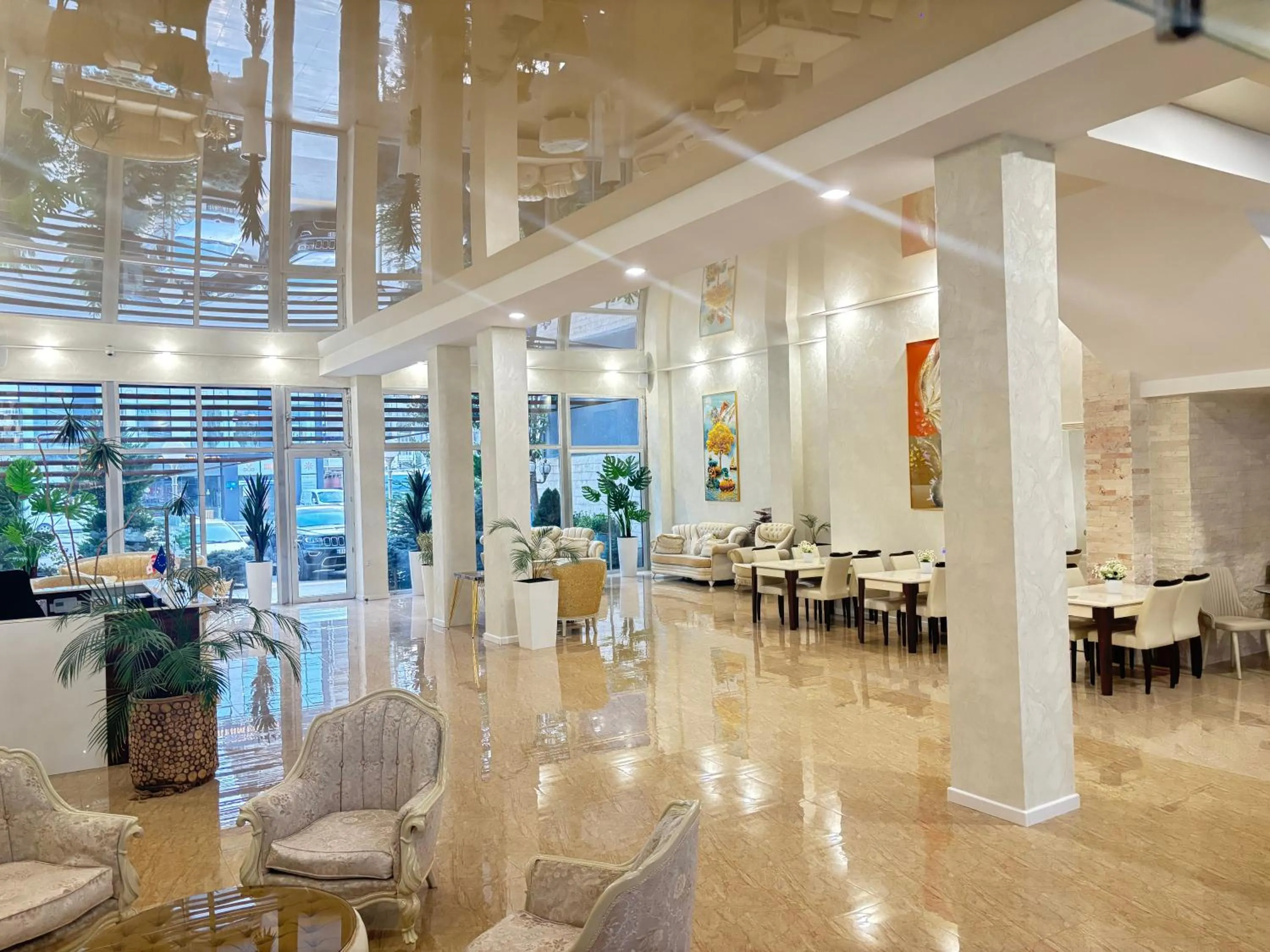 Living room in Hotel Agava