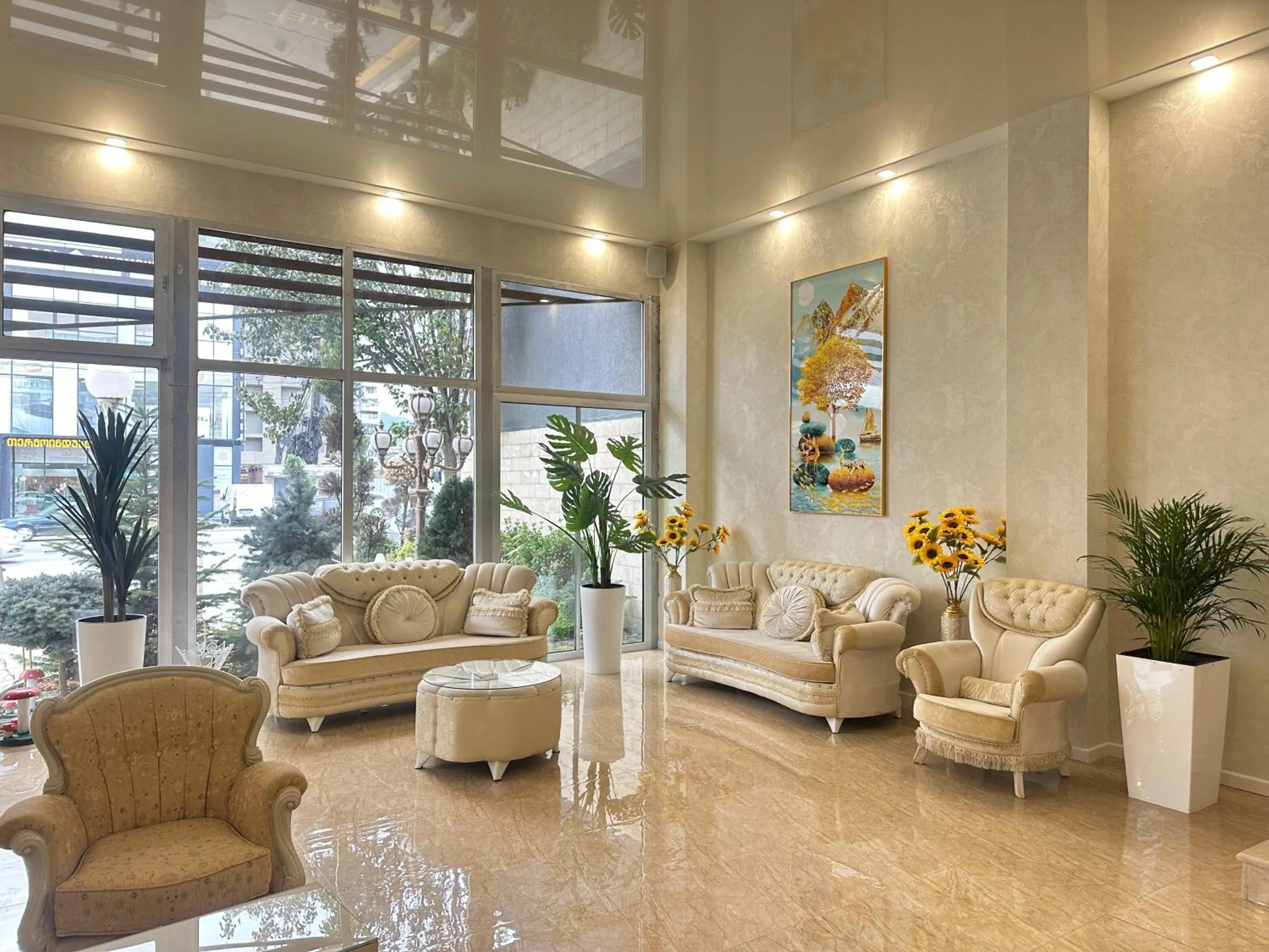 Living room in Hotel Agava