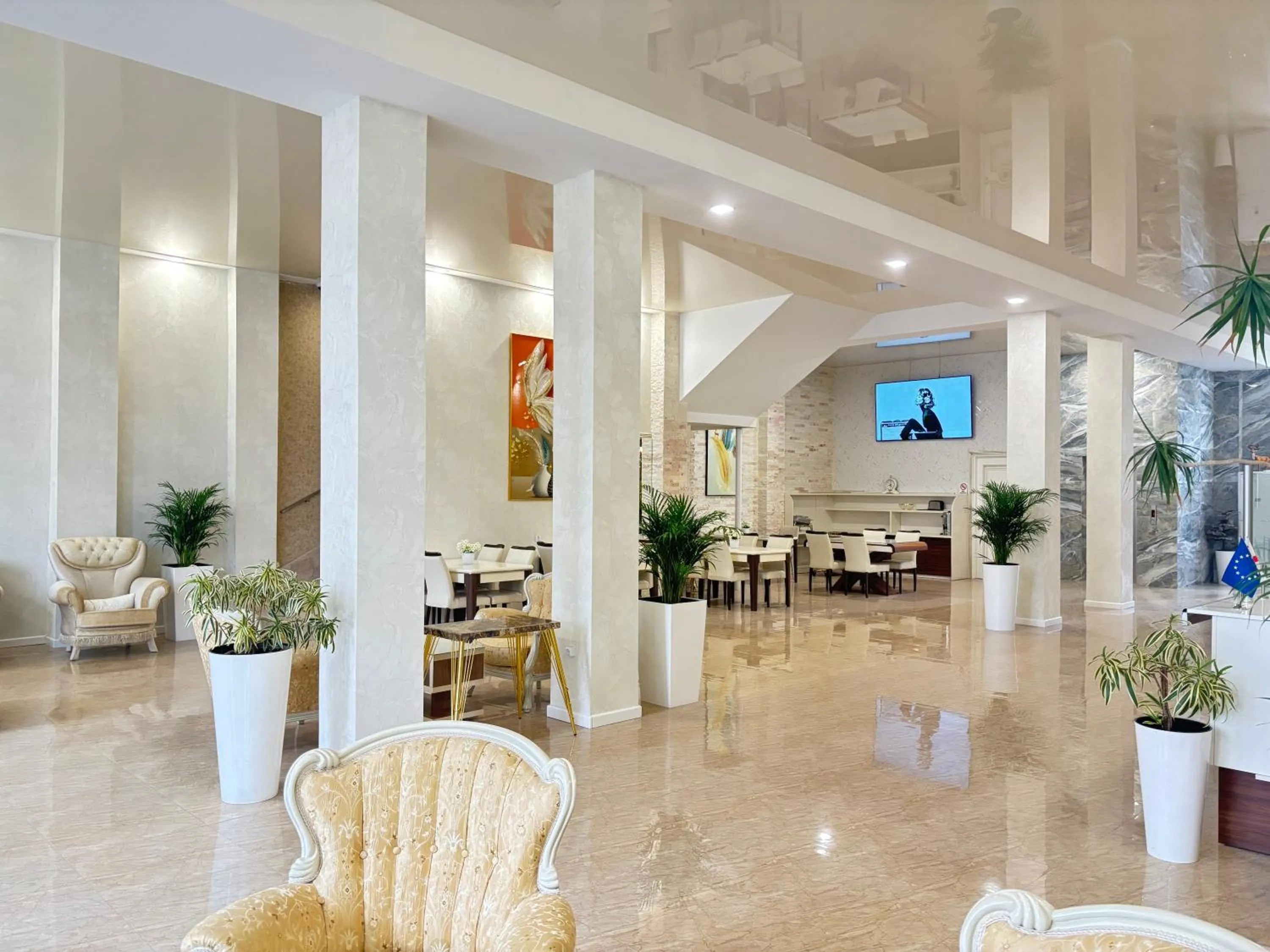 Living room in Hotel Agava