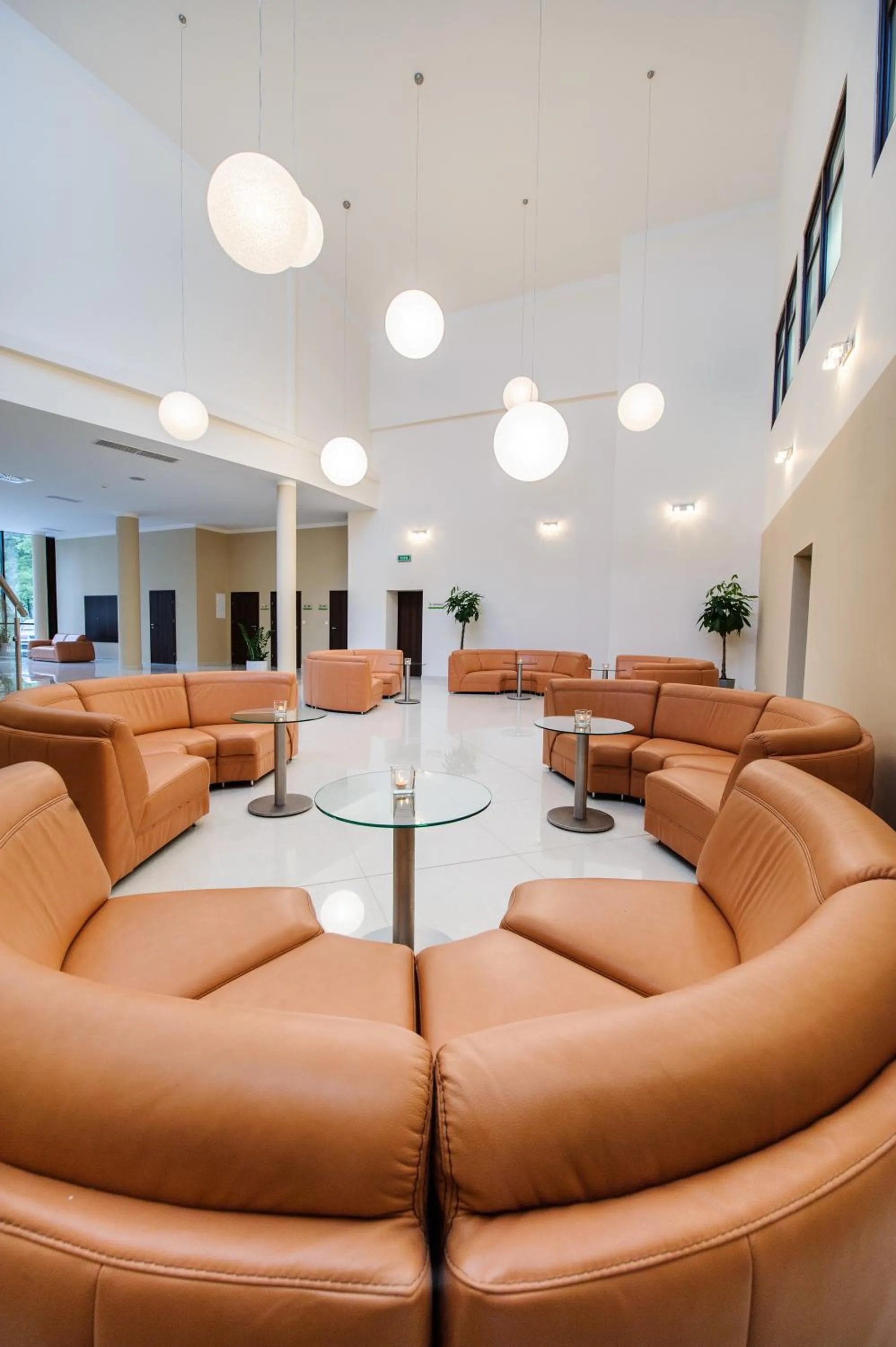 Lobby or reception in Hotel Trzebnica